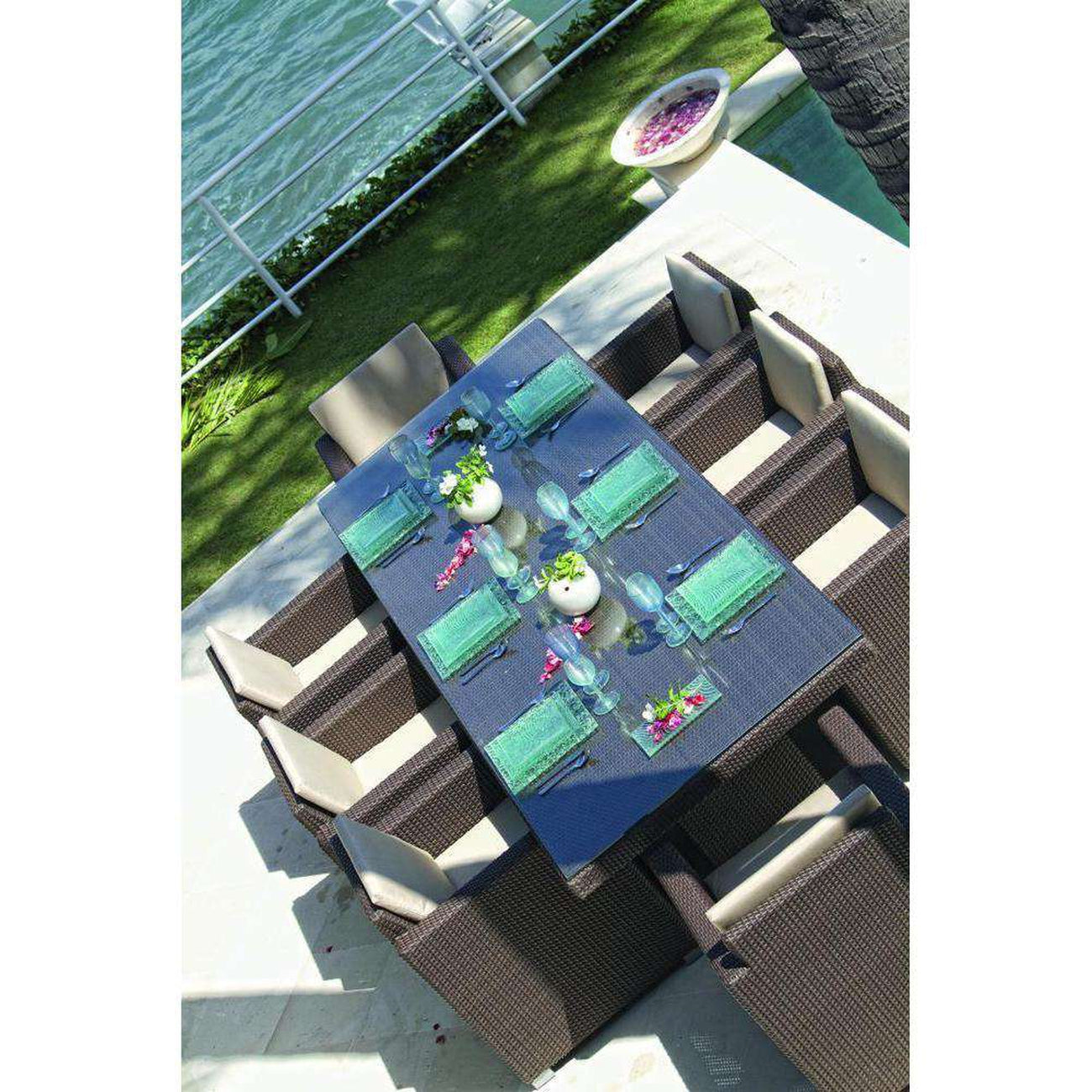 Pacific Dining Armchair by Skyline Design-Skyline Design-SKYLINE-2370-Set-Outdoor Dining Chairs-4-France and Son