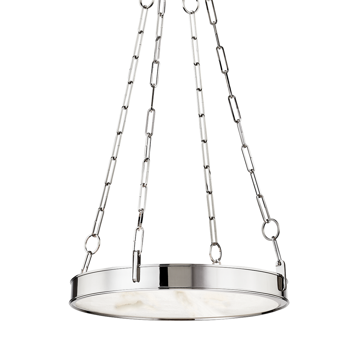 Kirby 1 Light Chandelier-Hudson Valley-HVL-7220-PN-ChandeliersPolished Nickel-2-France and Son