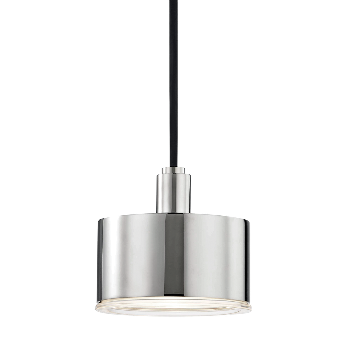 Nora 1 Light Pendant-Mitzi-HVL-H159701-PN-PendantsPolished Nickel-2-France and Son