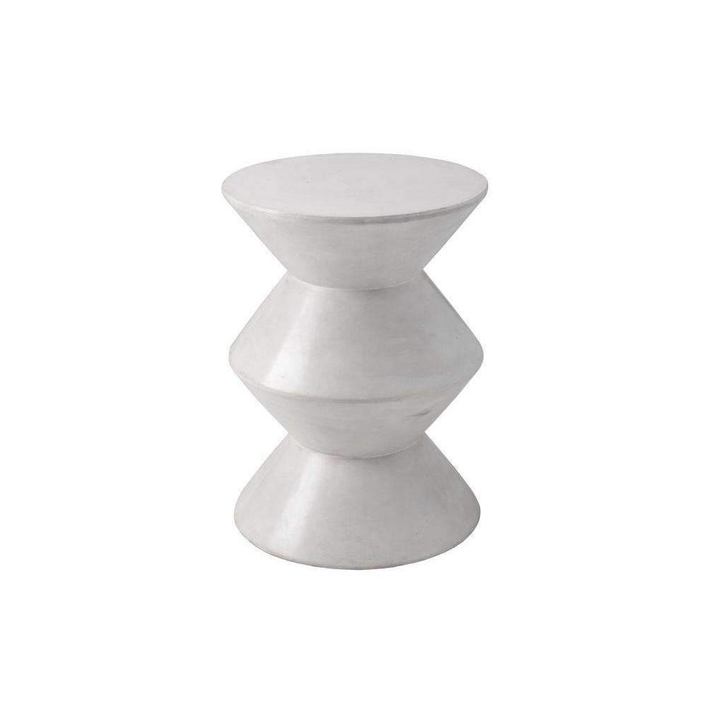 Union End Table - White-Sunpan-SUNPAN-48016-Side Tables-1-France and Son