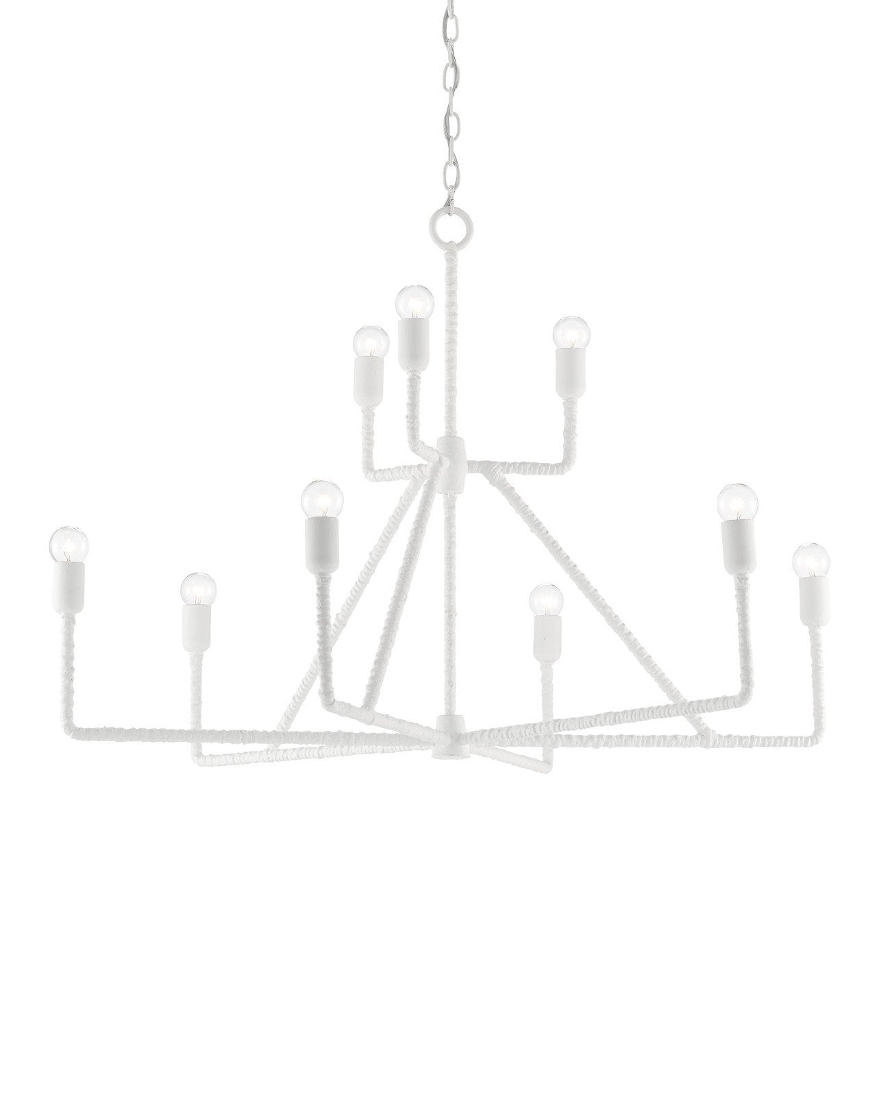 Trilling White Chandelier