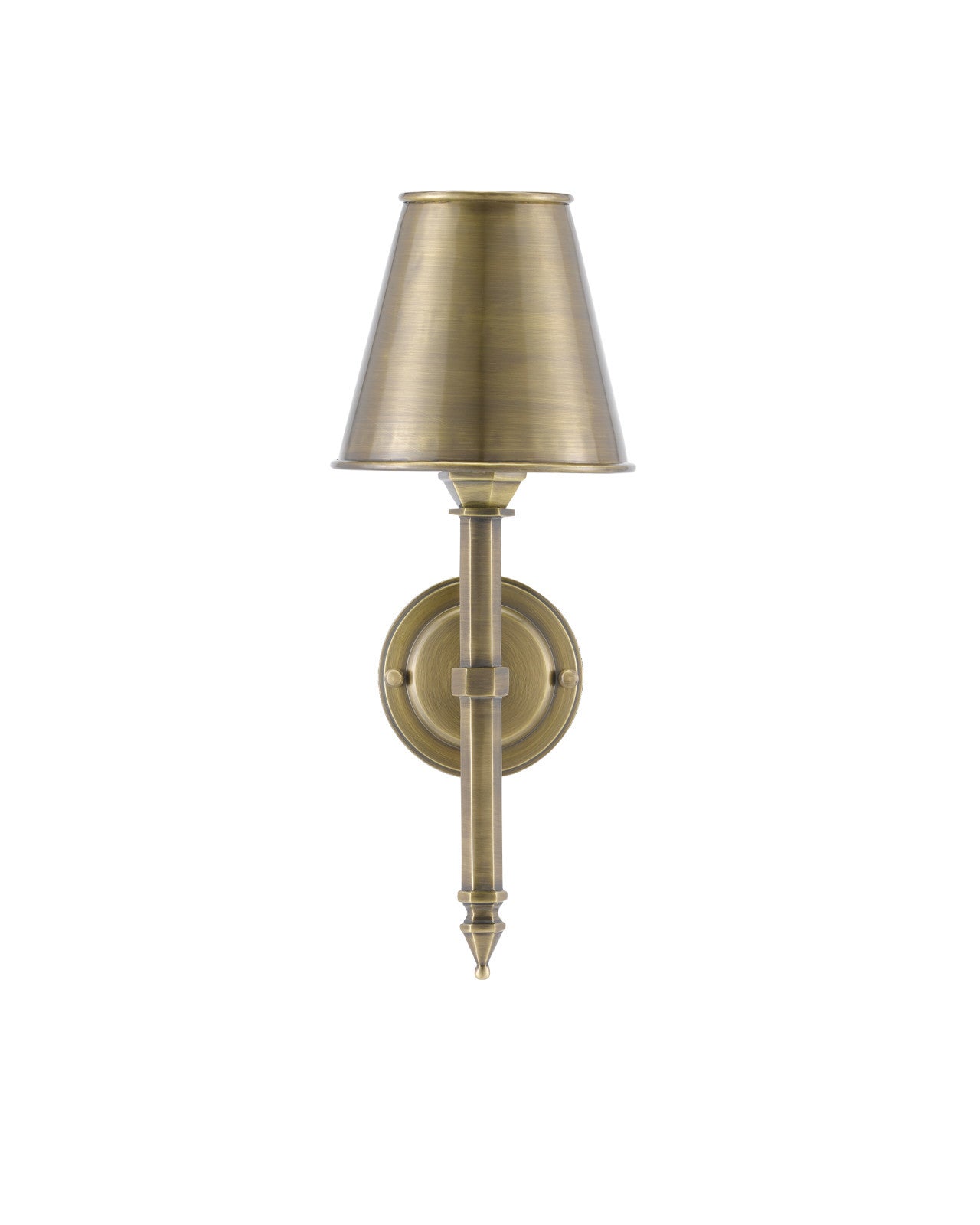 Wollaton Brass Wall Sconce