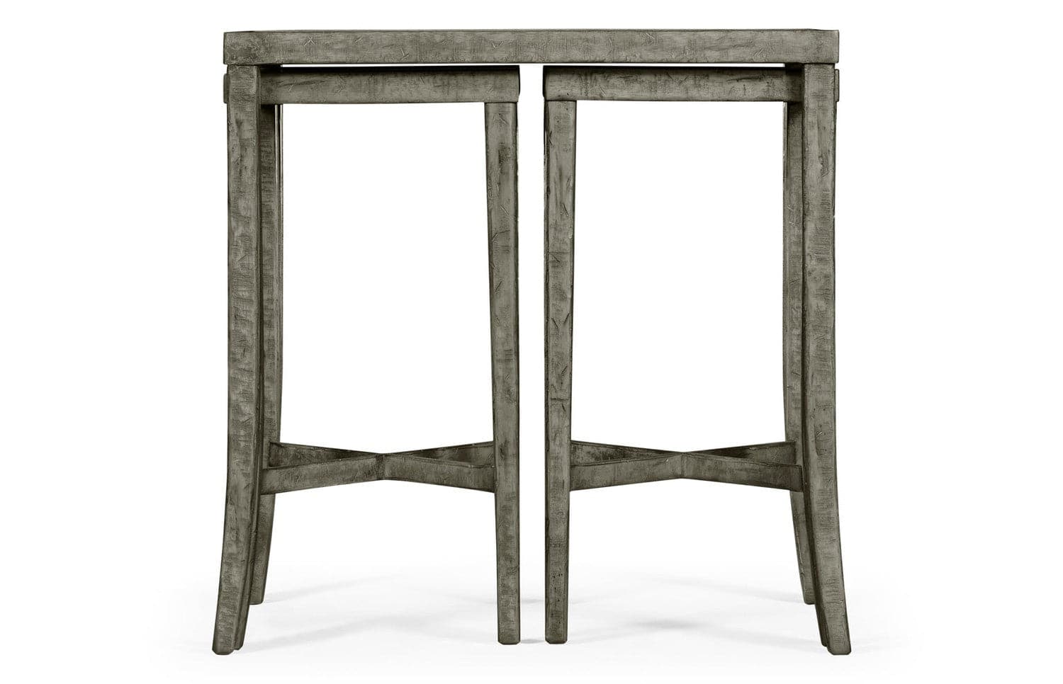 Nesting Cocktail Tables in Antique Dark Grey-Jonathan Charles-JCHARLES-491040-ADG-Side Tables-2-France and Son