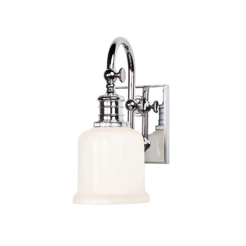 Keswick 1 Light Bath Bracket-Hudson Valley-HVL-1971-PC-Bathroom LightingPolished Chrome-3-France and Son