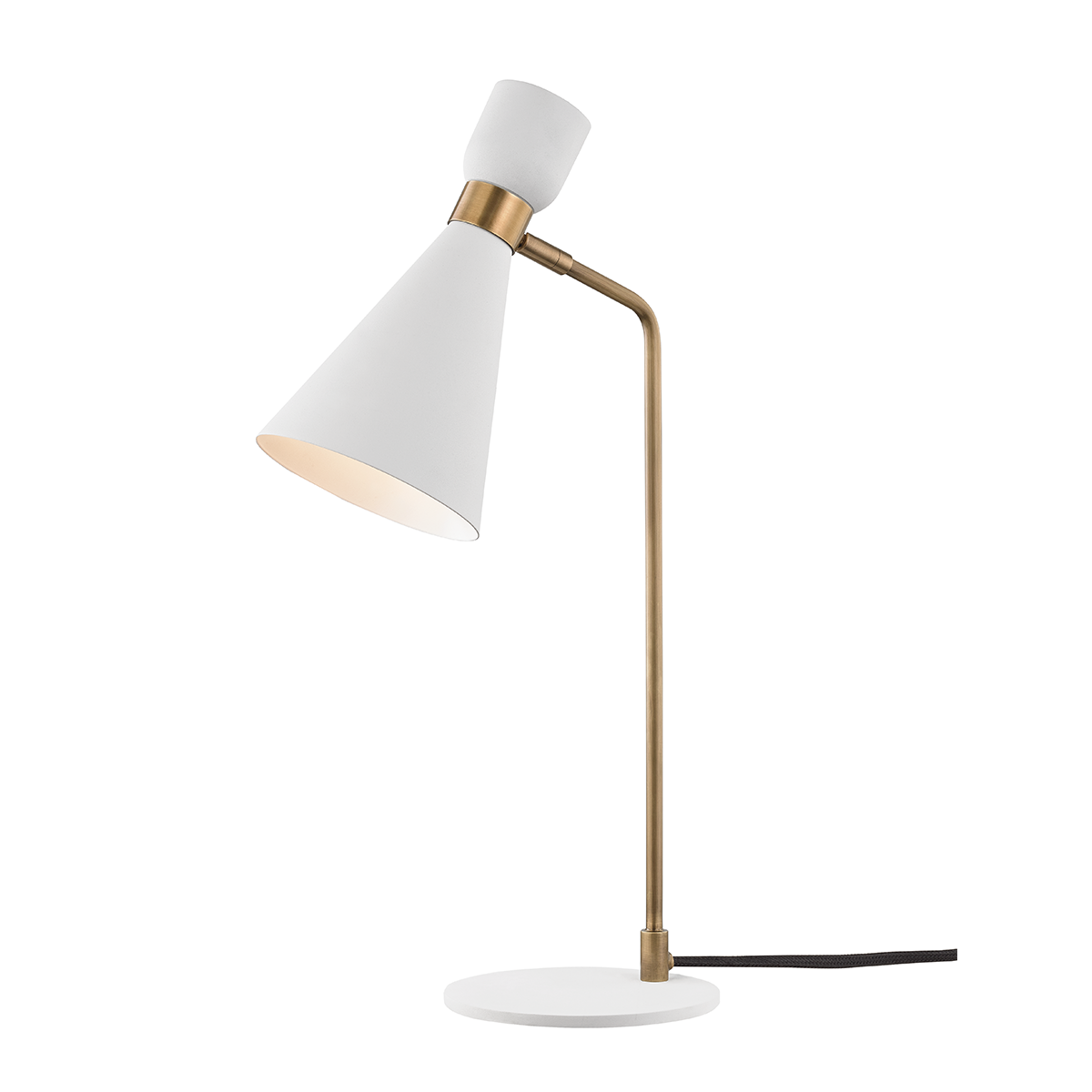 Willa 1 Light Table Lamp-Mitzi-HVL-HL295201-AGB/WH-Table LampsAged Brass / Soft White-1-France and Son