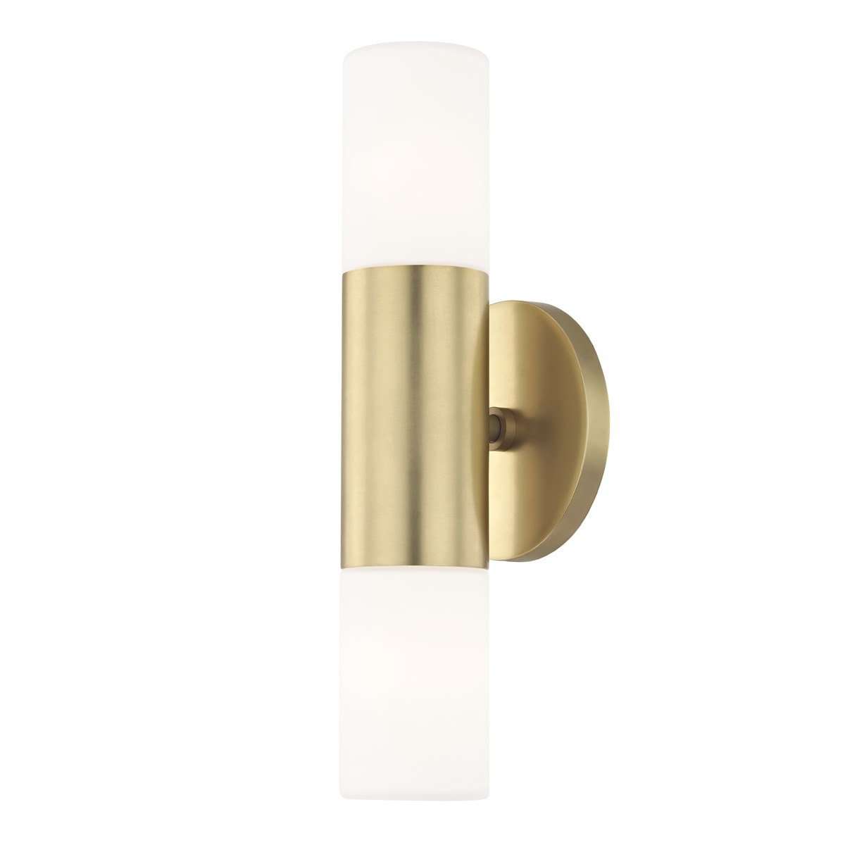 Lola 2 Light Wall Sconce-Mitzi-HVL-H196102-AGB-Wall LightingGold-1-France and Son
