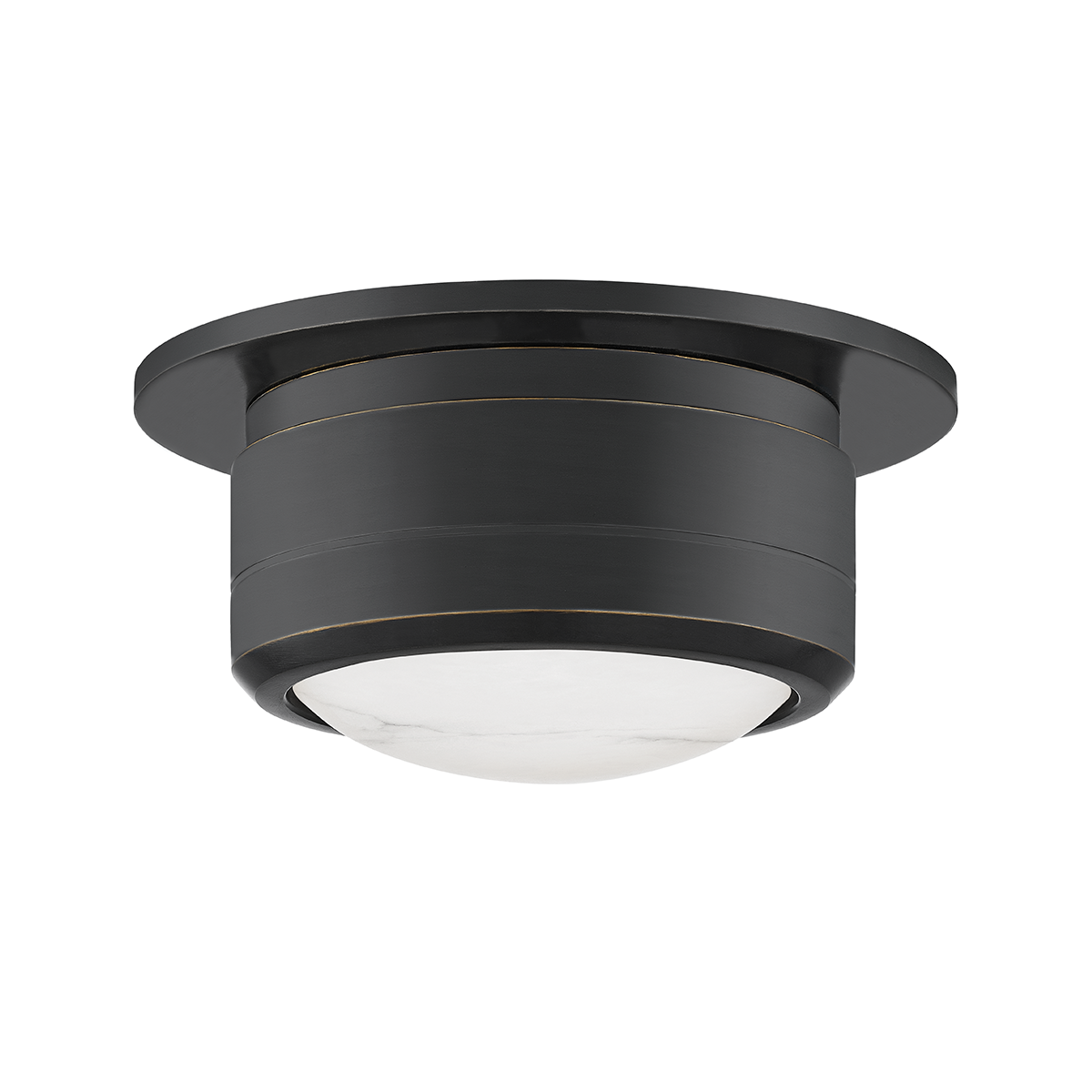 Greenport Small Flush Mount-Hudson Valley-HVL-8007-OB-Flush MountsOld Bronze-2-France and Son