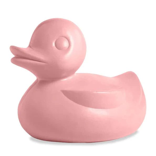 FG Duck Sculpture-Gold Leaf Design Group-GOLDL-FG2370-LP-Decorative ObjectsPink Light-5-France and Son