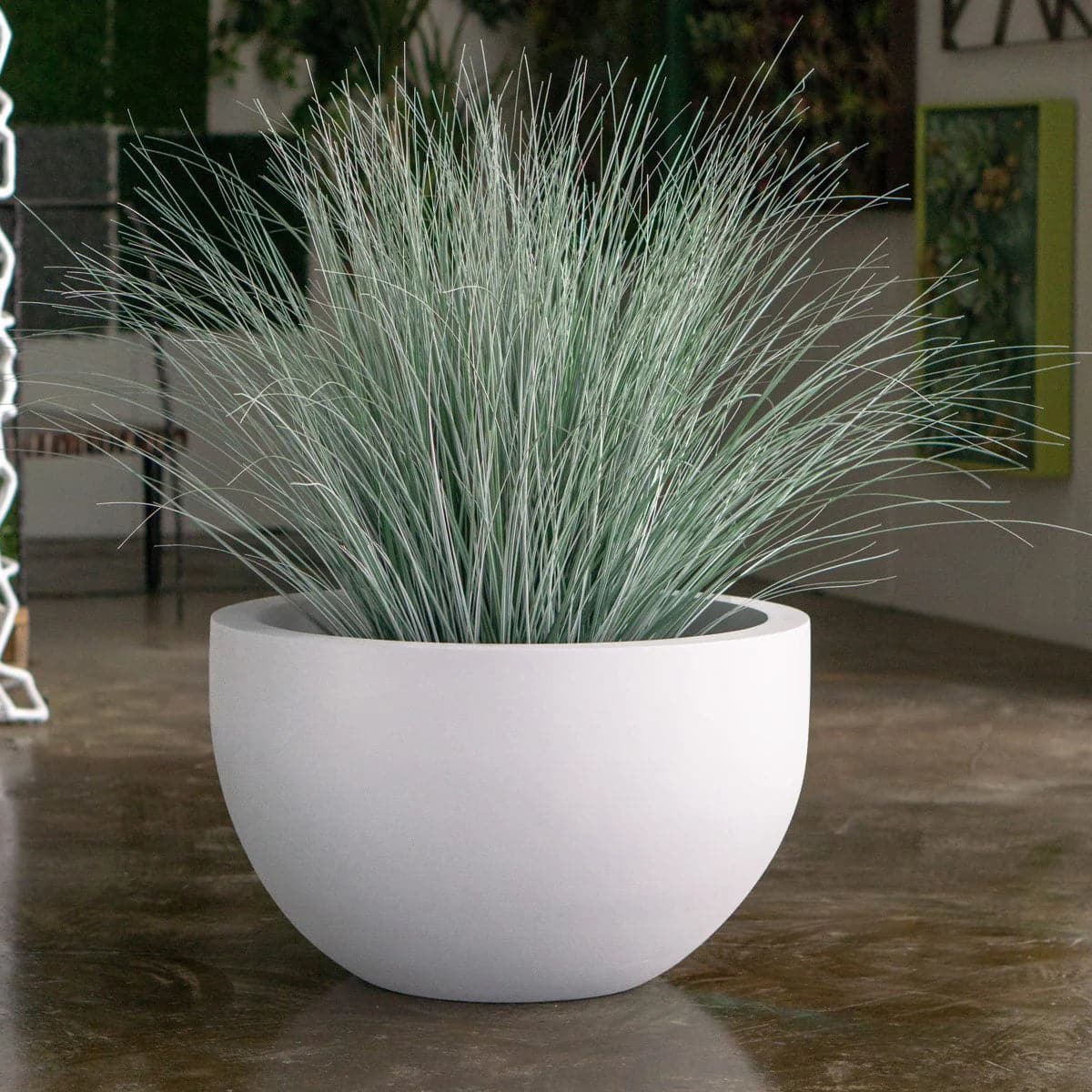 Isabella Planter-Gold Leaf Design Group-GOLDL-FG9642-16B-PlantersIsabella Planter/Black-16.25"h-5-France and Son