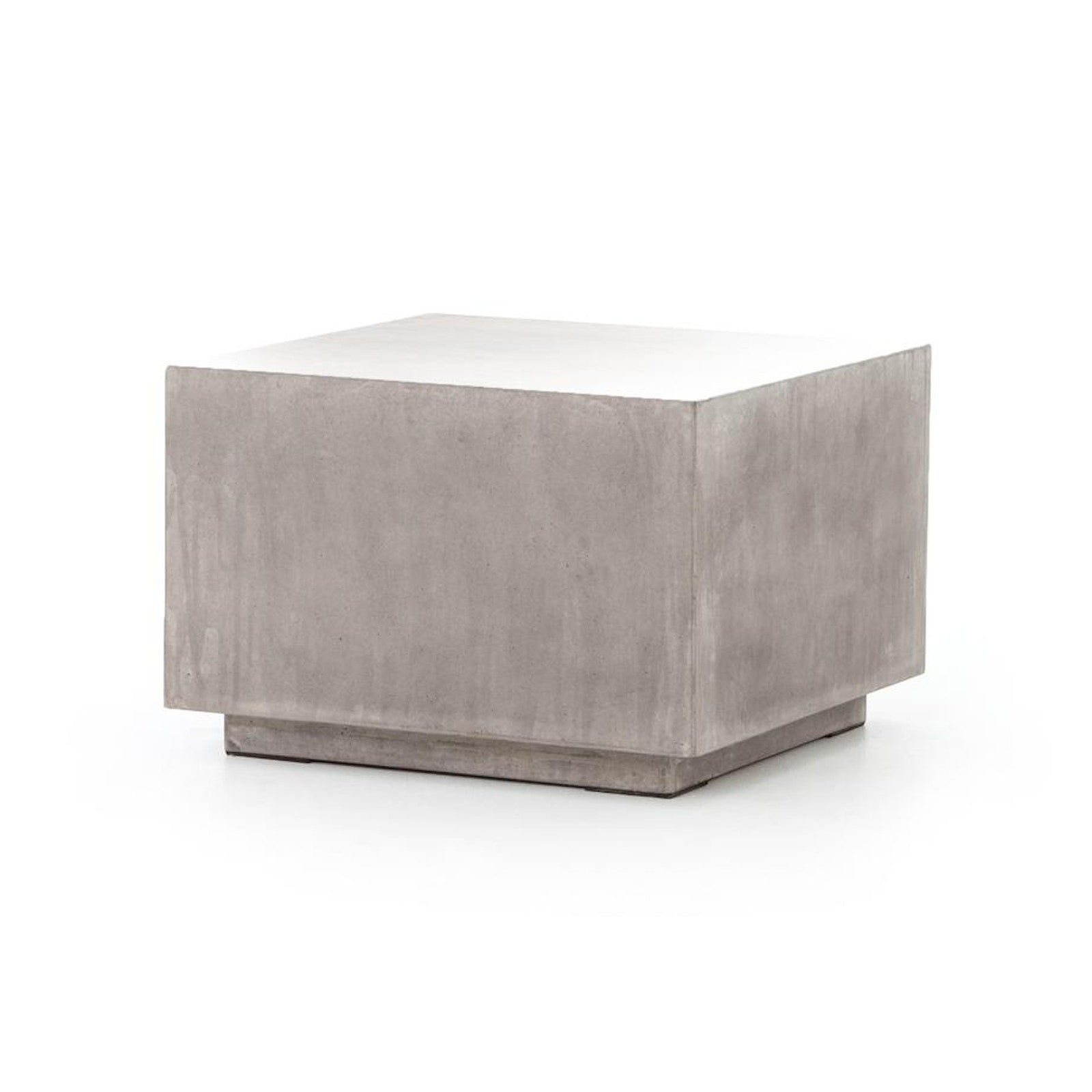 Parish Concrete Cube Coffee Table - Dark Grey