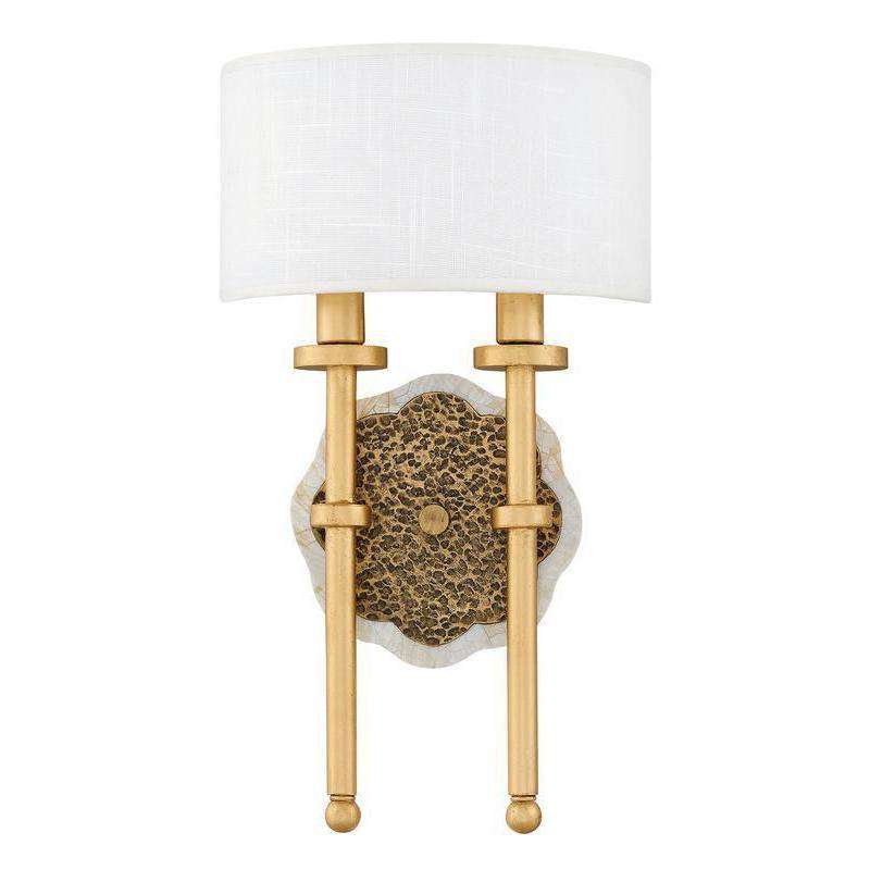 Alba Sconce Cleopatra Gold-Fredrick Ramond-HINKLEY-FR41102CLG-Wall Lighting-1-France and Son