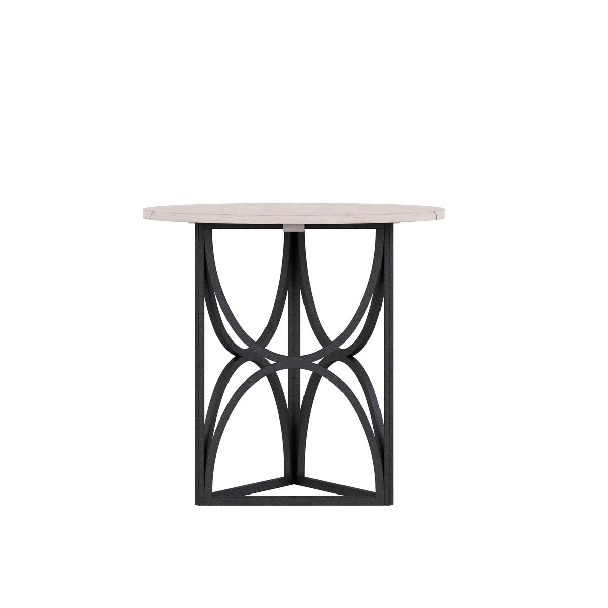 Alcove Chairside Table - White