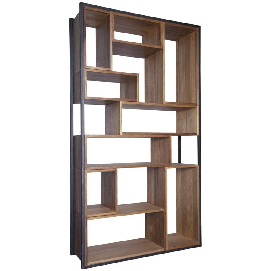 Bauhaus Bookcase-Noir-NOIR-GBCS130-Bookcases & Cabinets-1-France and Son