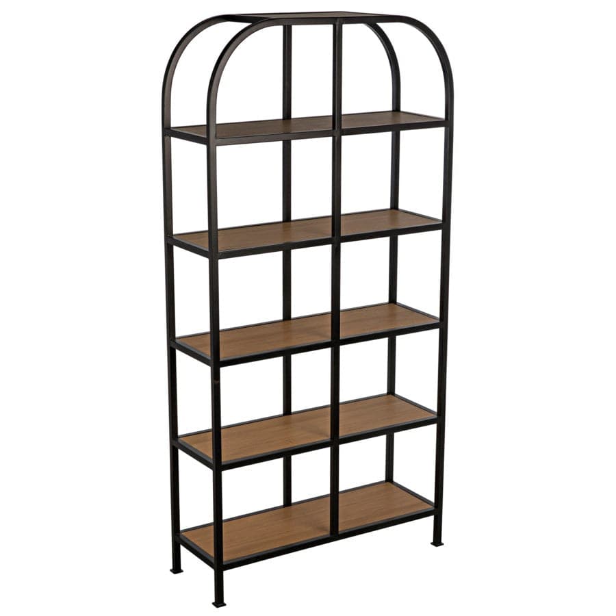 SL07 Bookcase-Noir-NOIR-GBCS193GT-Bookcases & Cabinets-2-France and Son