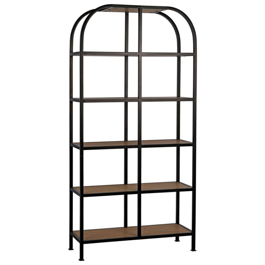 SL07 Bookcase-Noir-NOIR-GBCS193GT-Bookcases & Cabinets-1-France and Son