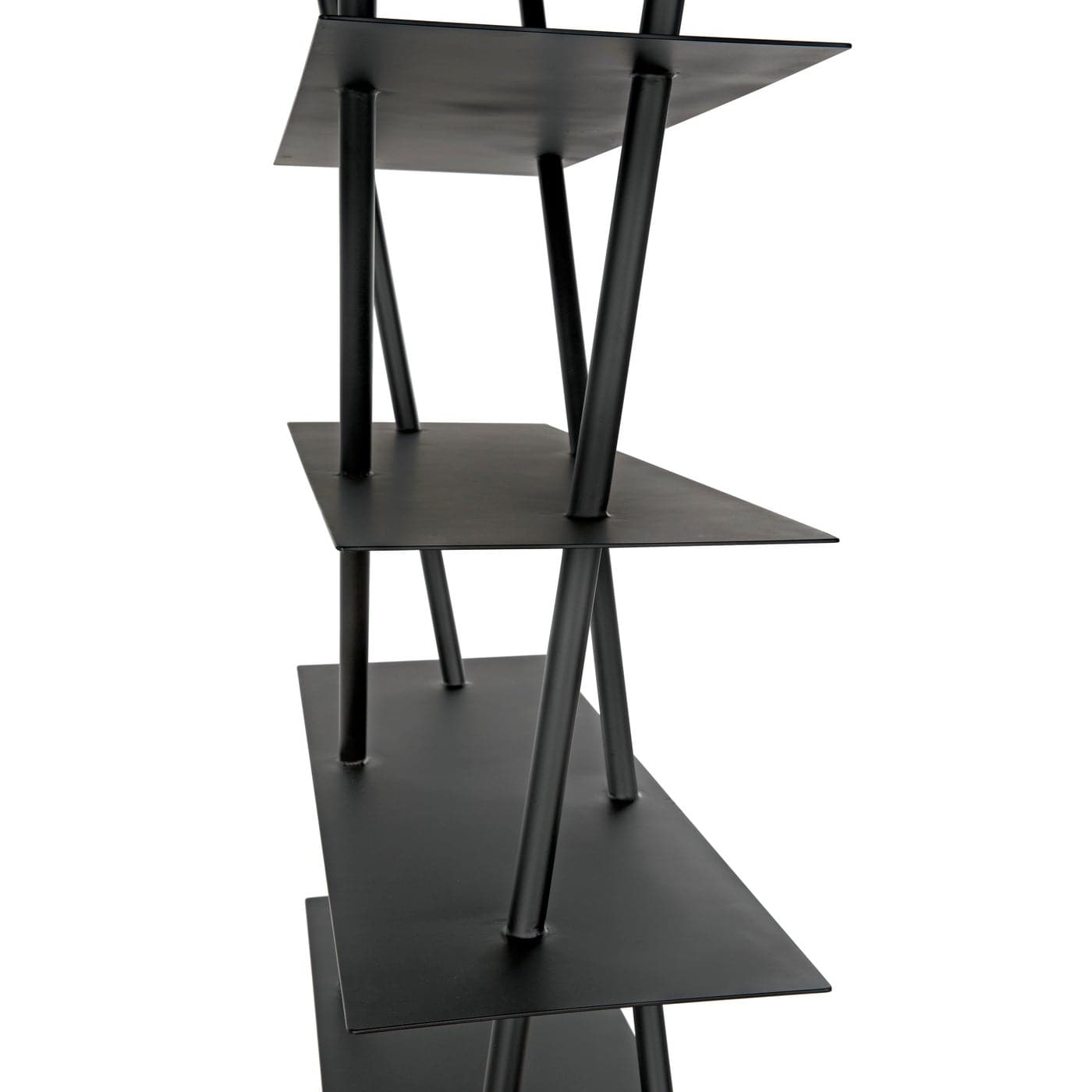 Siddhartha Bookcase - Black Metal-Noir-NOIR-GBCS241MTB-Bookcases & Cabinets-4-France and Son