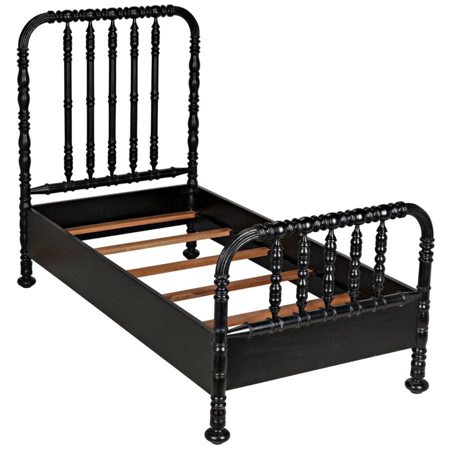 Bachelor Bed-Noir-NOIR-GBED112EKHB-BedsKing-Black-6-France and Son