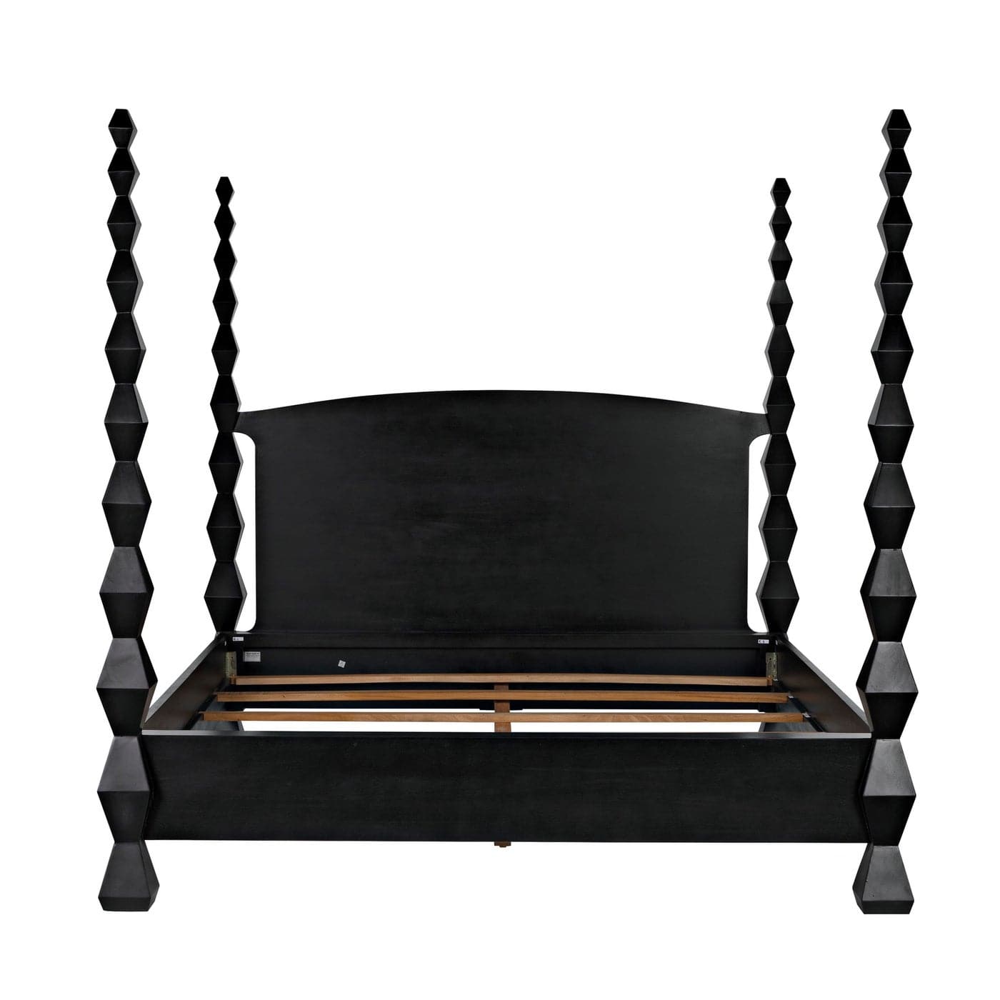 Brancusi Bed-Noir-NOIR-GBED135EKHB-BedsKing-3-France and Son