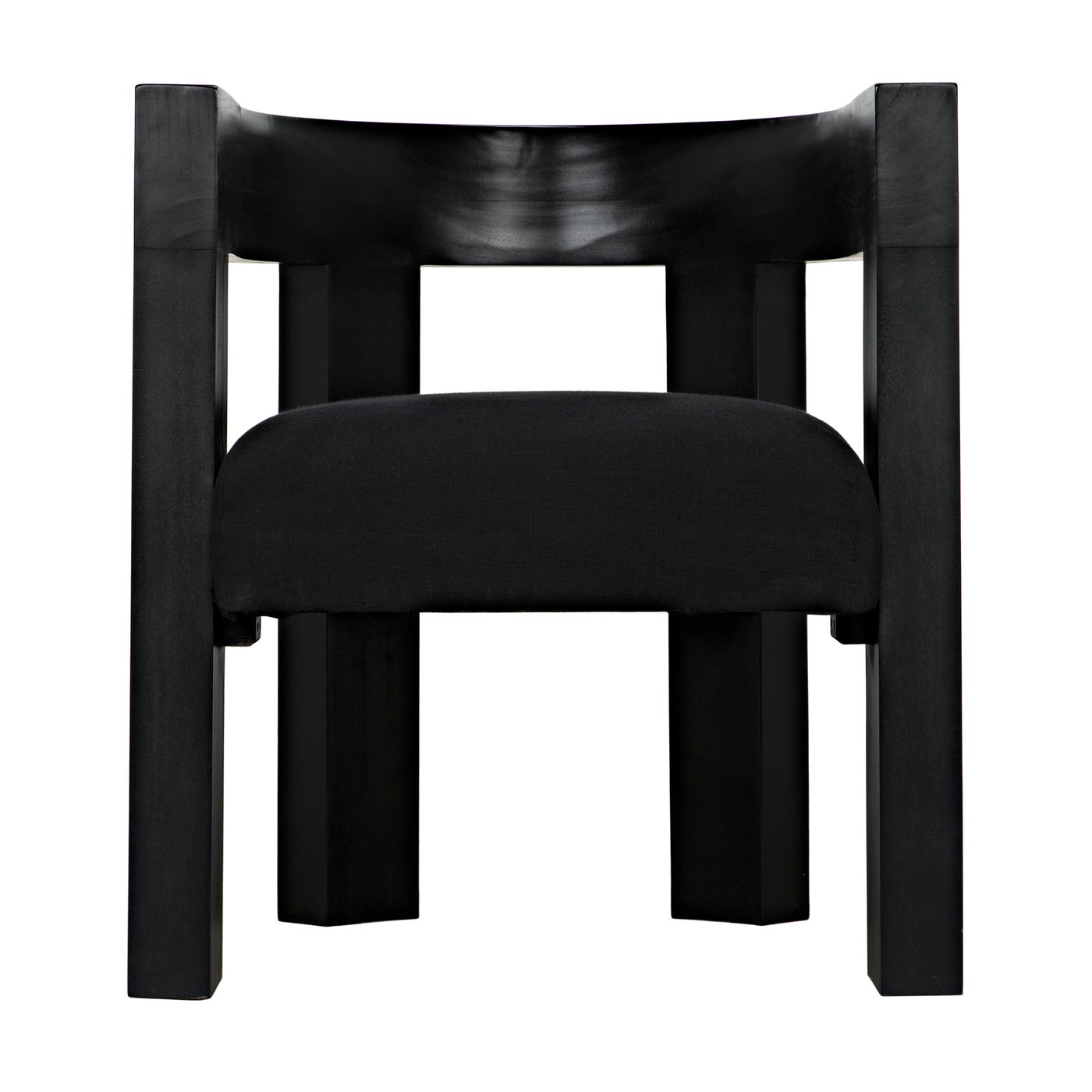 Eros Chair-Noir-NOIR-GCHA306HB-Outdoor Lounge Chairs-2-France and Son