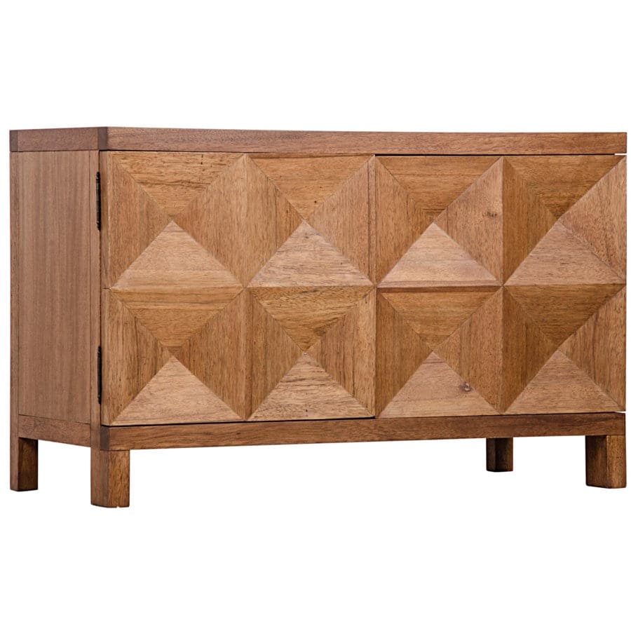 Quadrant 2 Door Sideboard-Noir-NOIR-GCON231EB-2-Sideboards & CredenzasEbony Walnut-12-France and Son