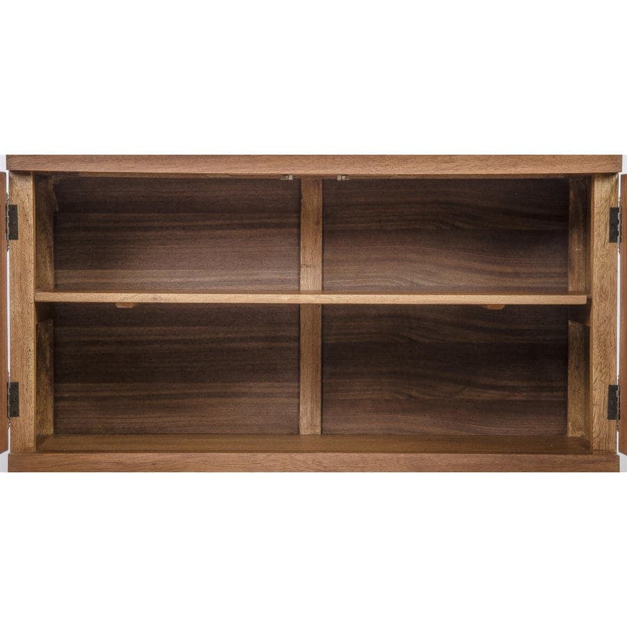 Quadrant 2 Door Sideboard-Noir-NOIR-GCON231EB-2-Sideboards & CredenzasEbony Walnut-13-France and Son