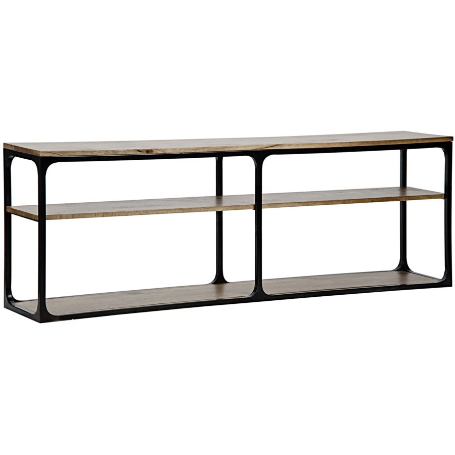 Large Novie Console-Noir-NOIR-GCON242MTB-L-Console Tables-1-France and Son