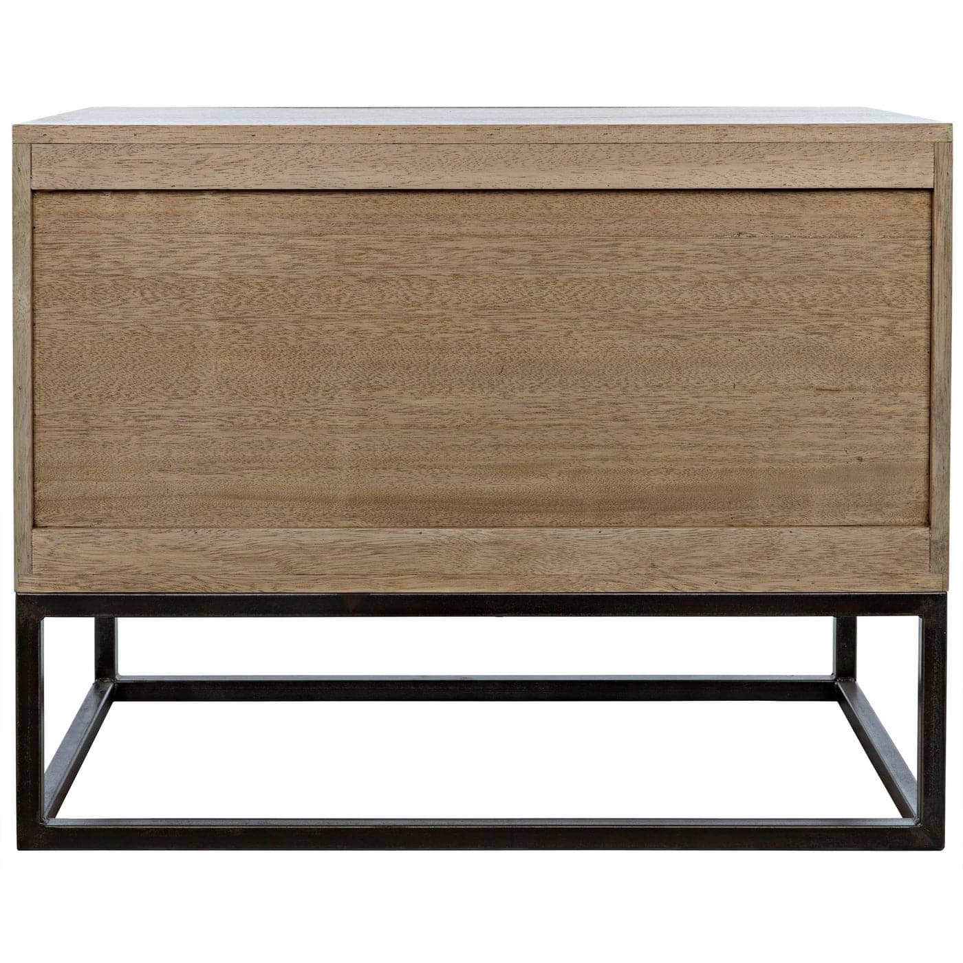 Draco Sideboard with Steel Stand - Washed Walnut-Noir-NOIR-GCON301WAW-Sideboards & Credenzas-4-France and Son