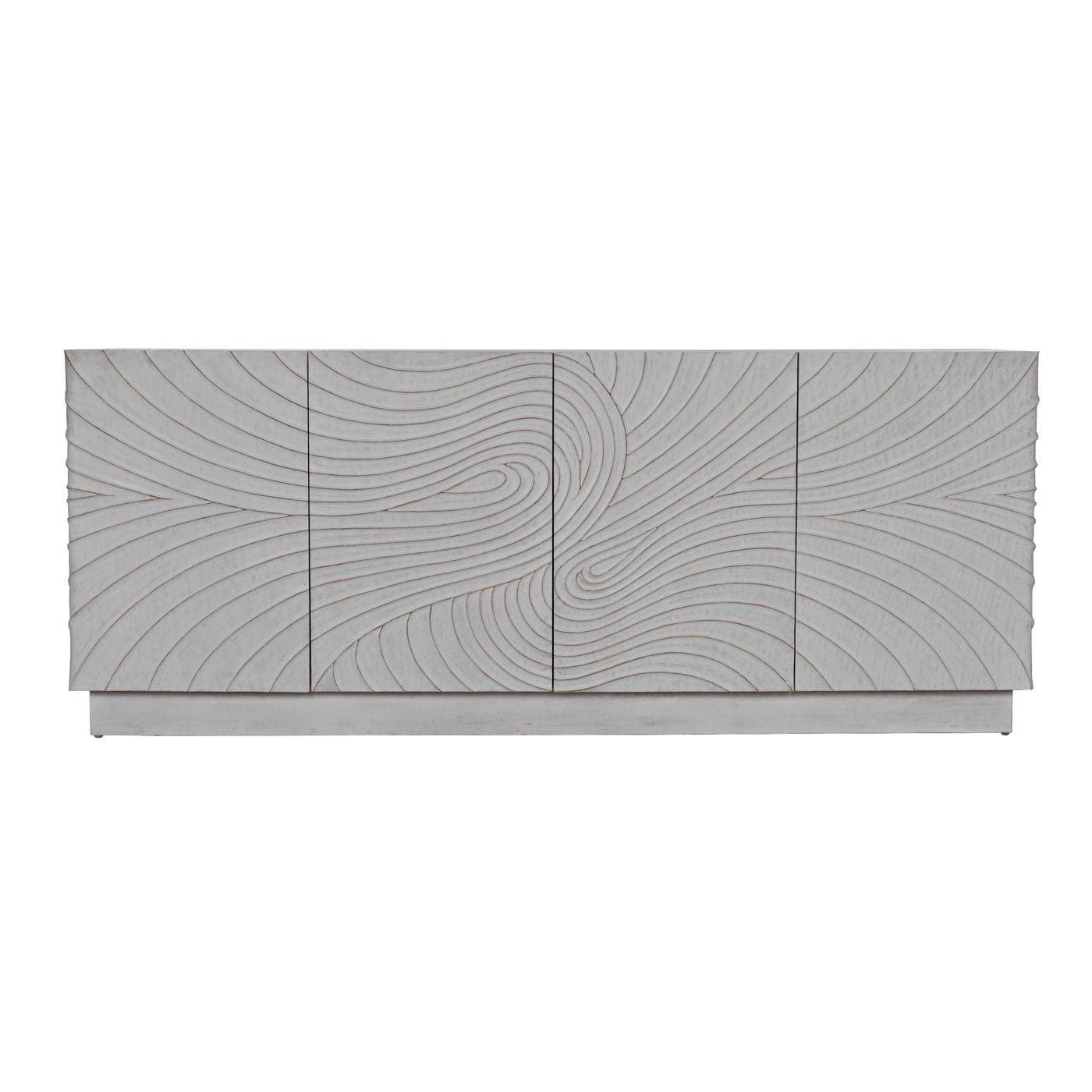 Cavalier Sideboard - White Wash-Noir-NOIR-GCON333WH-Sideboards & Credenzas-2-France and Son