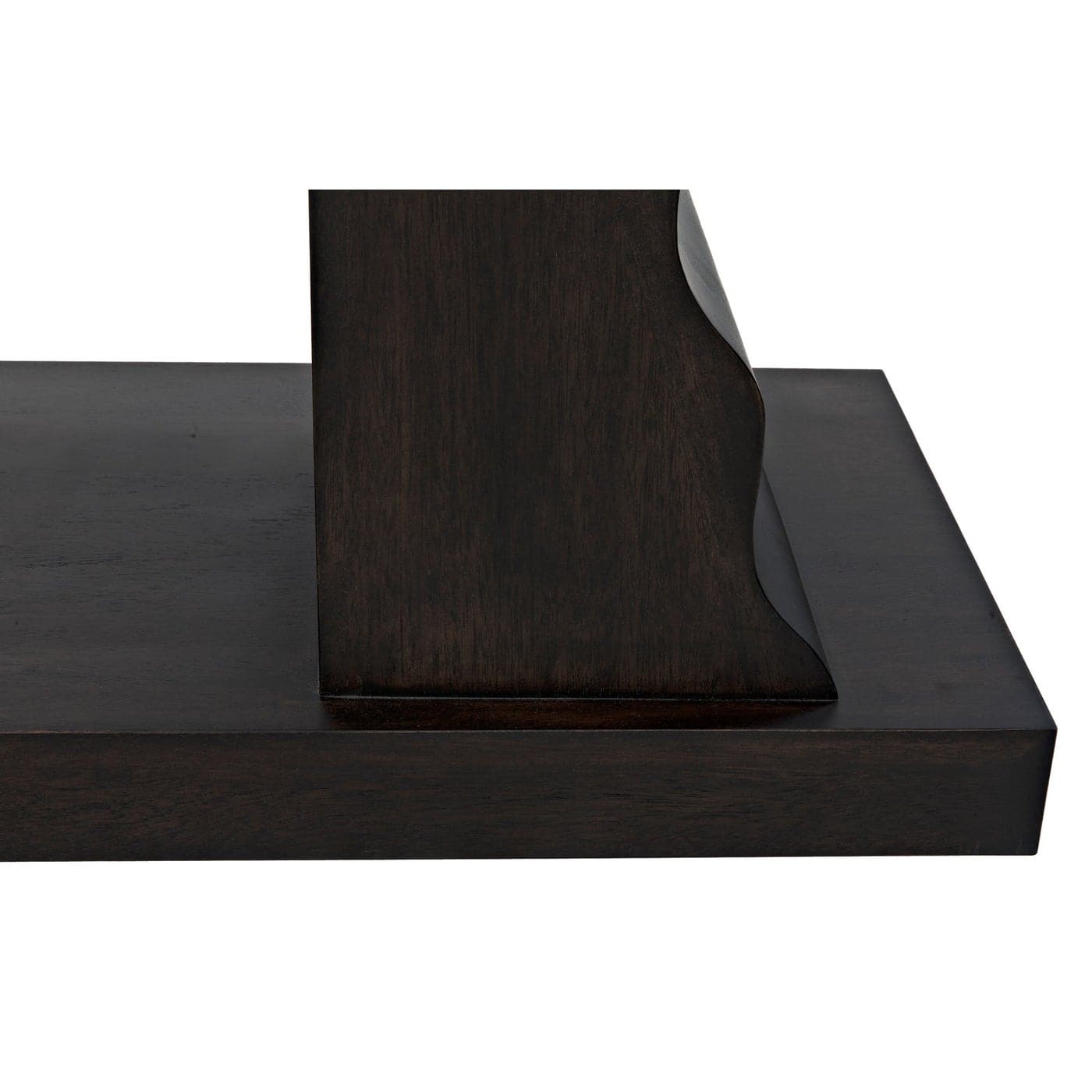 Aurora Console - Ebony Walnut-Noir-NOIR-GCON353EB-Console Tables-6-France and Son