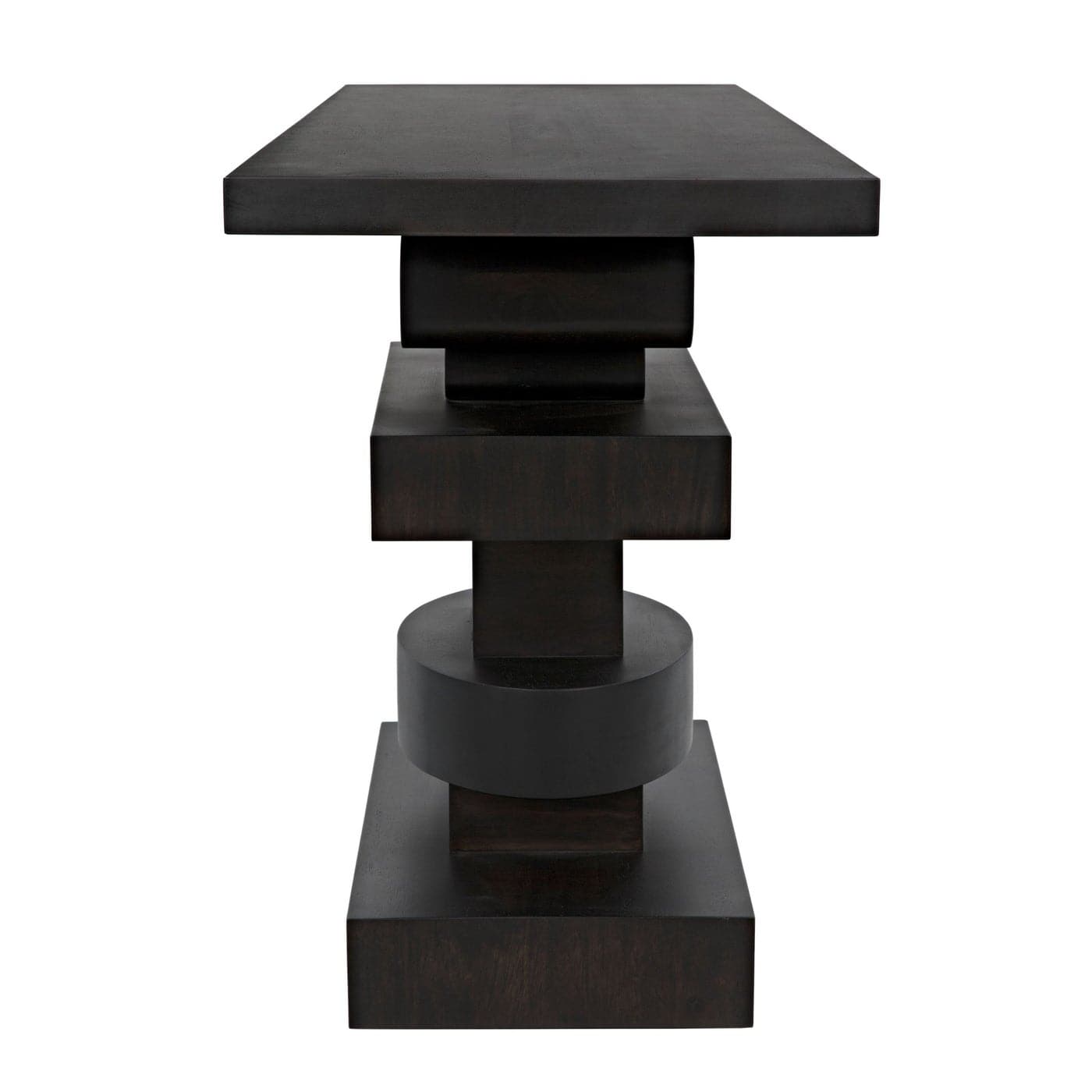 Solange Console - Ebony Walnut-Noir-NOIR-GCON356EB-Console Tables-5-France and Son