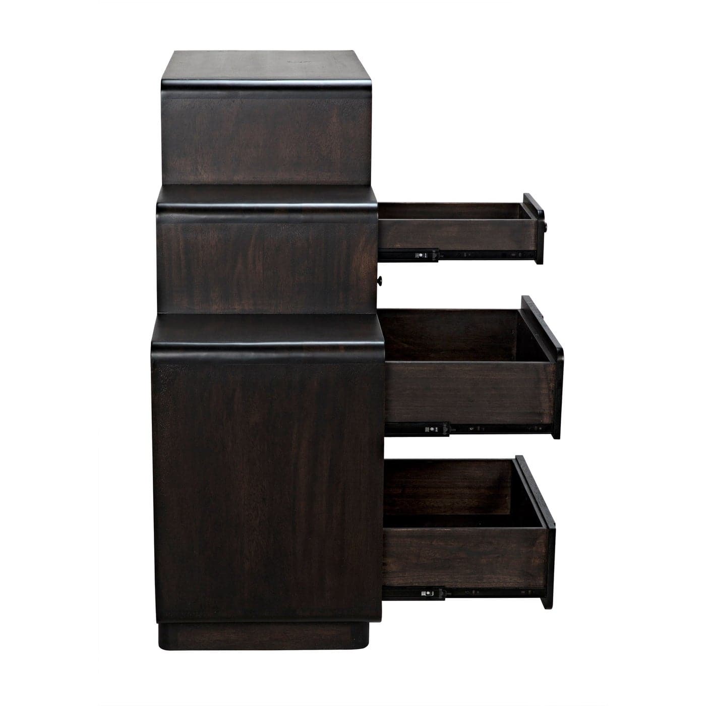 Nova Sideboard - Ebony Walnut-Noir-NOIR-GCON357EB-Sideboards & Credenzas-6-France and Son