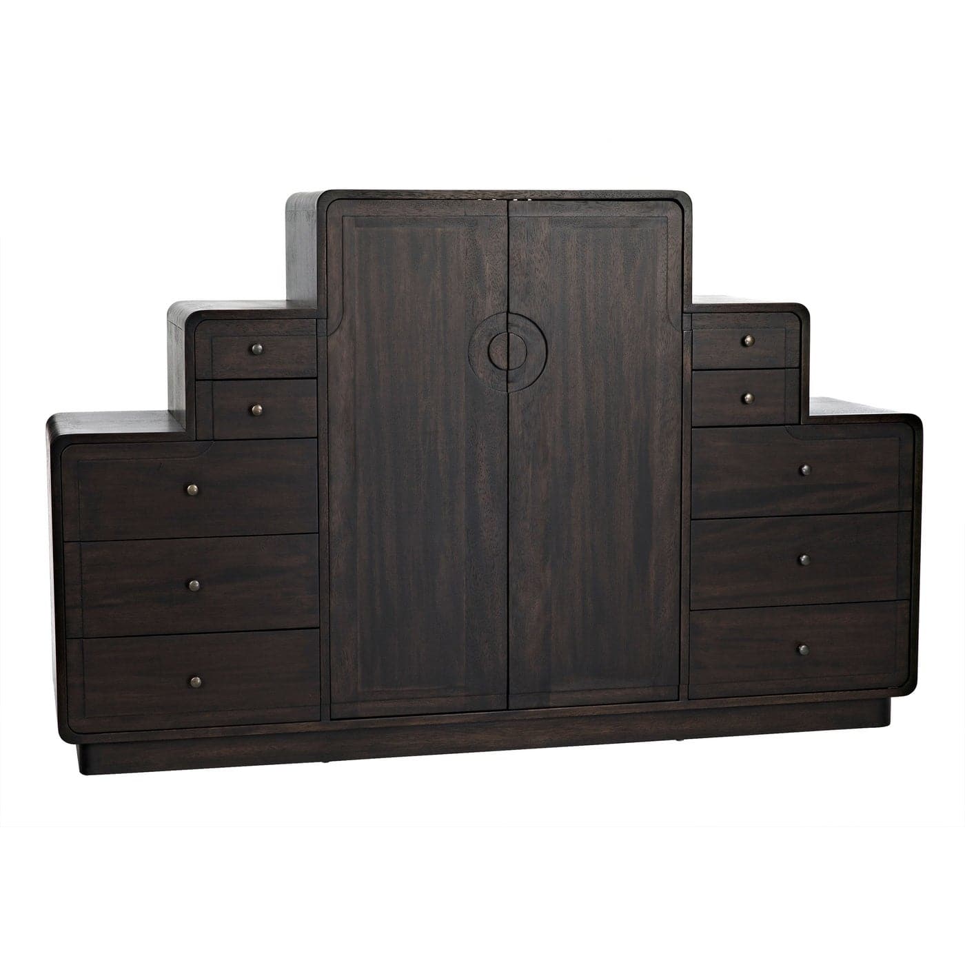 Nova Sideboard - Ebony Walnut-Noir-NOIR-GCON357EB-Sideboards & Credenzas-4-France and Son