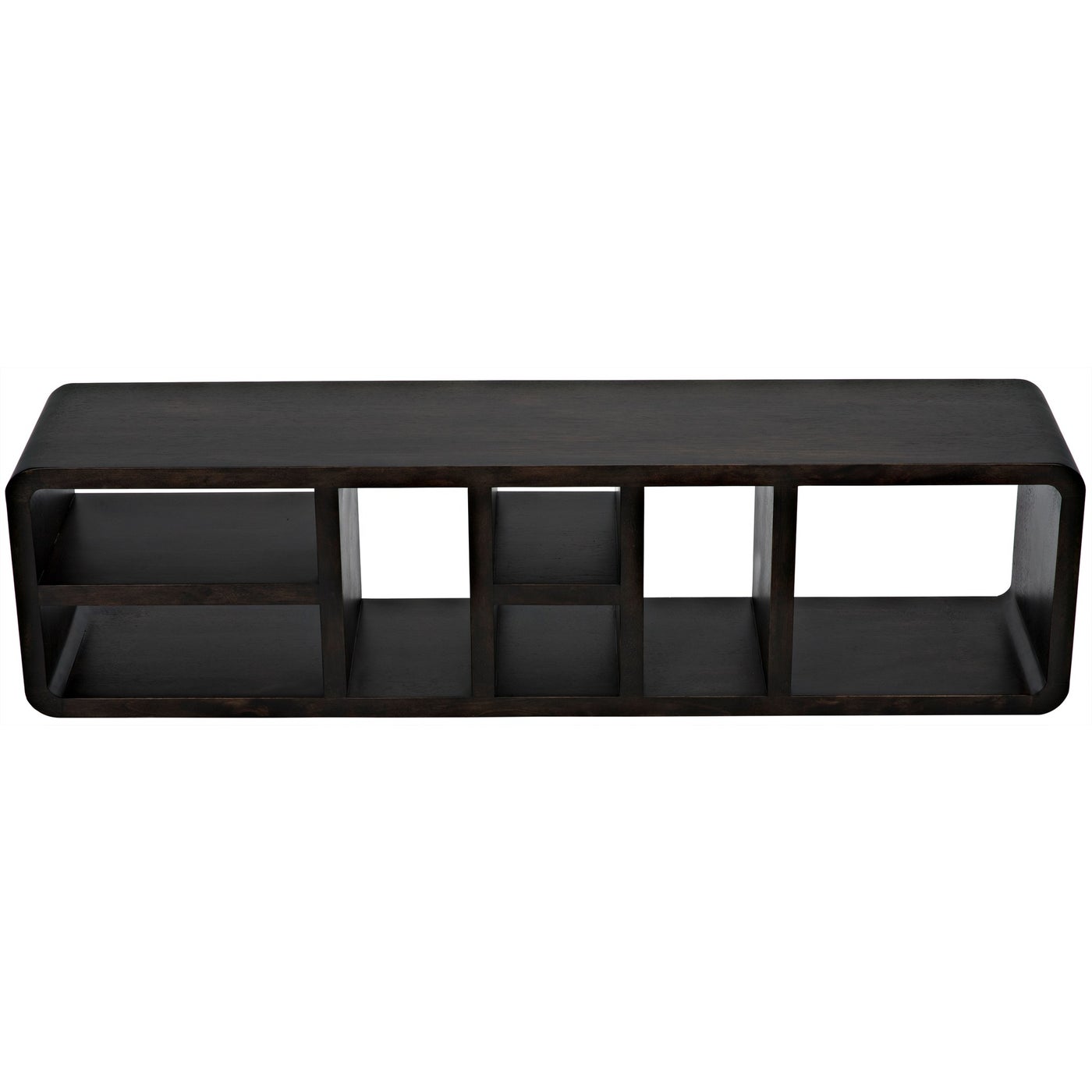 Faction Console - Ebony Walnut-Noir-NOIR-GCON358EB-Console Tables-4-France and Son
