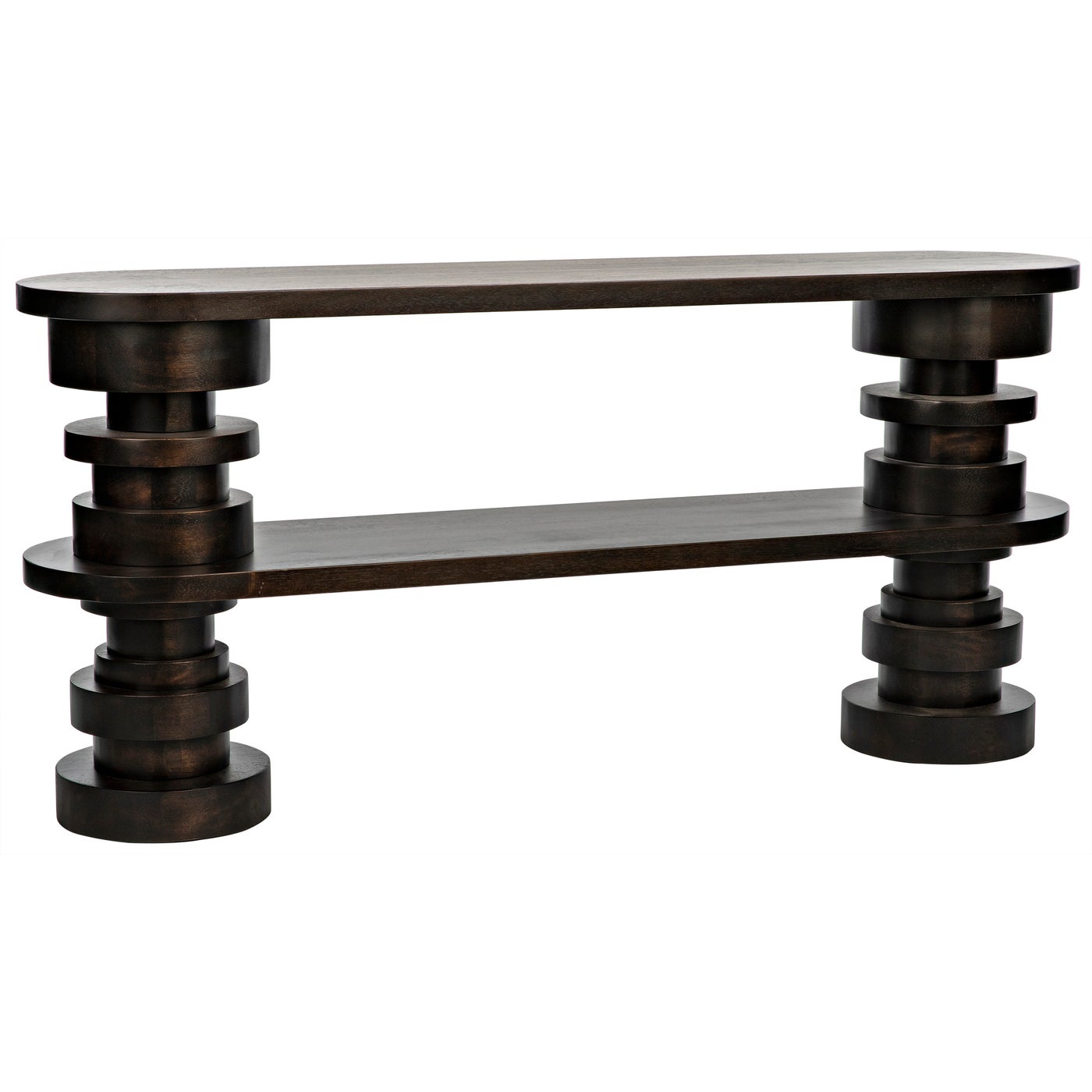 Fuller Console - Ebony Walnut-Noir-NOIR-GCON361EB-Console Tables-3-France and Son