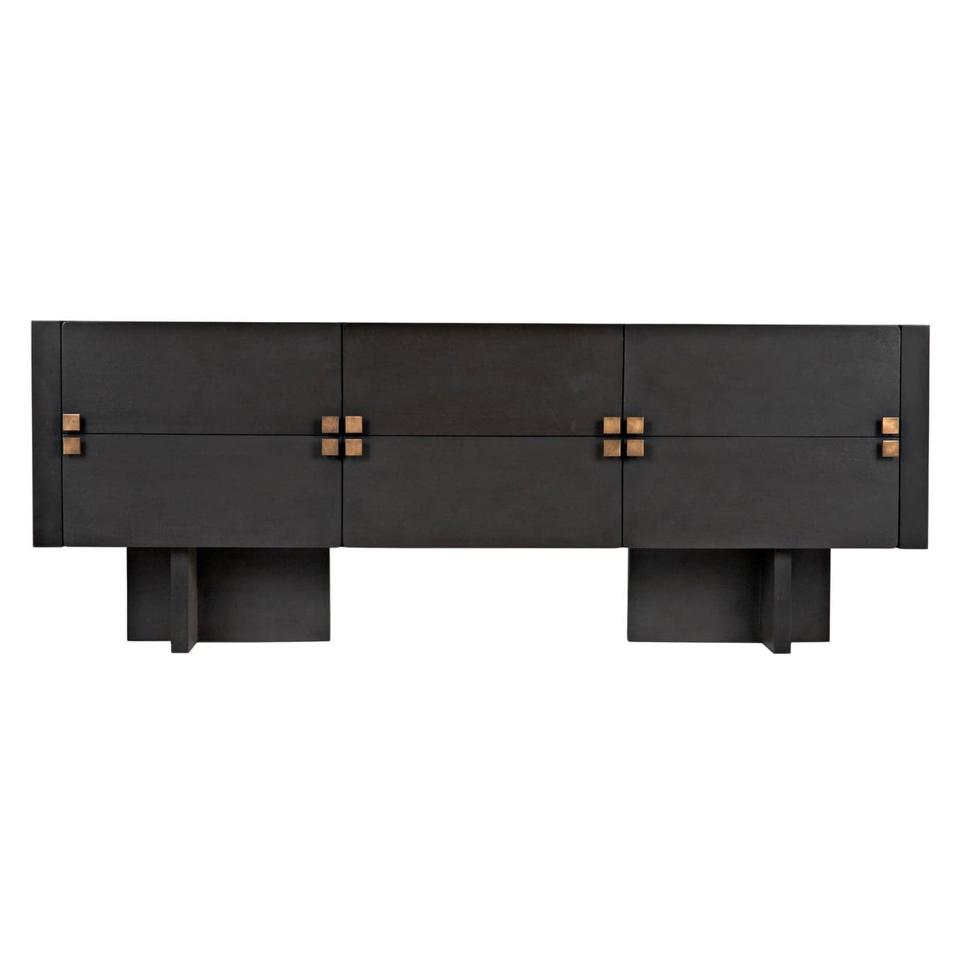 Amidala Sideboard-Noir-NOIR-GCON365P-Sideboards & CredenzasBlack-3-France and Son