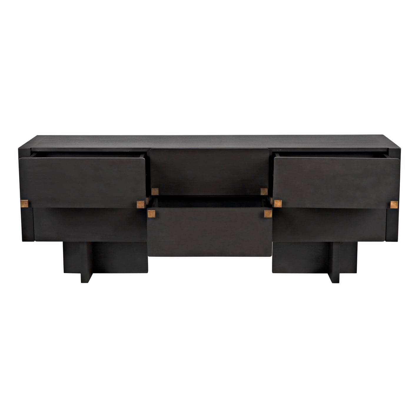 Amidala Sideboard-Noir-NOIR-GCON365P-Sideboards & CredenzasBlack-5-France and Son