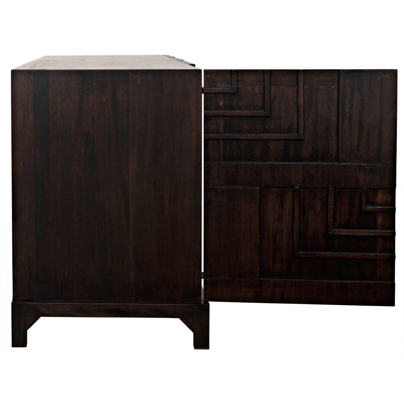 Holden Sideboard - Ebony Walnut-Noir-NOIR-GCON367EB-Sideboards & Credenzas-5-France and Son