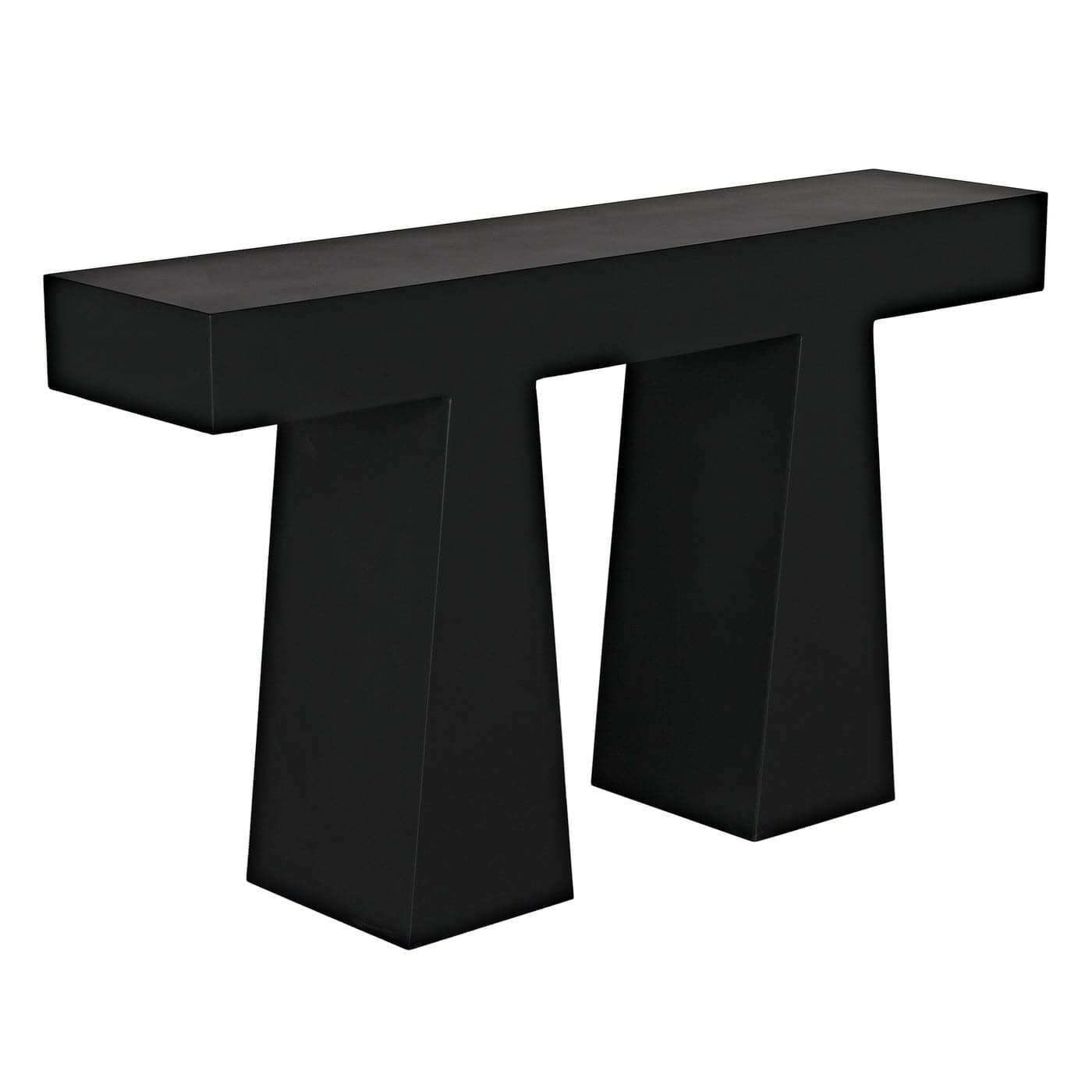 Wendell Console-Noir-NOIR-GCON403MTB-Console Tables-2-France and Son