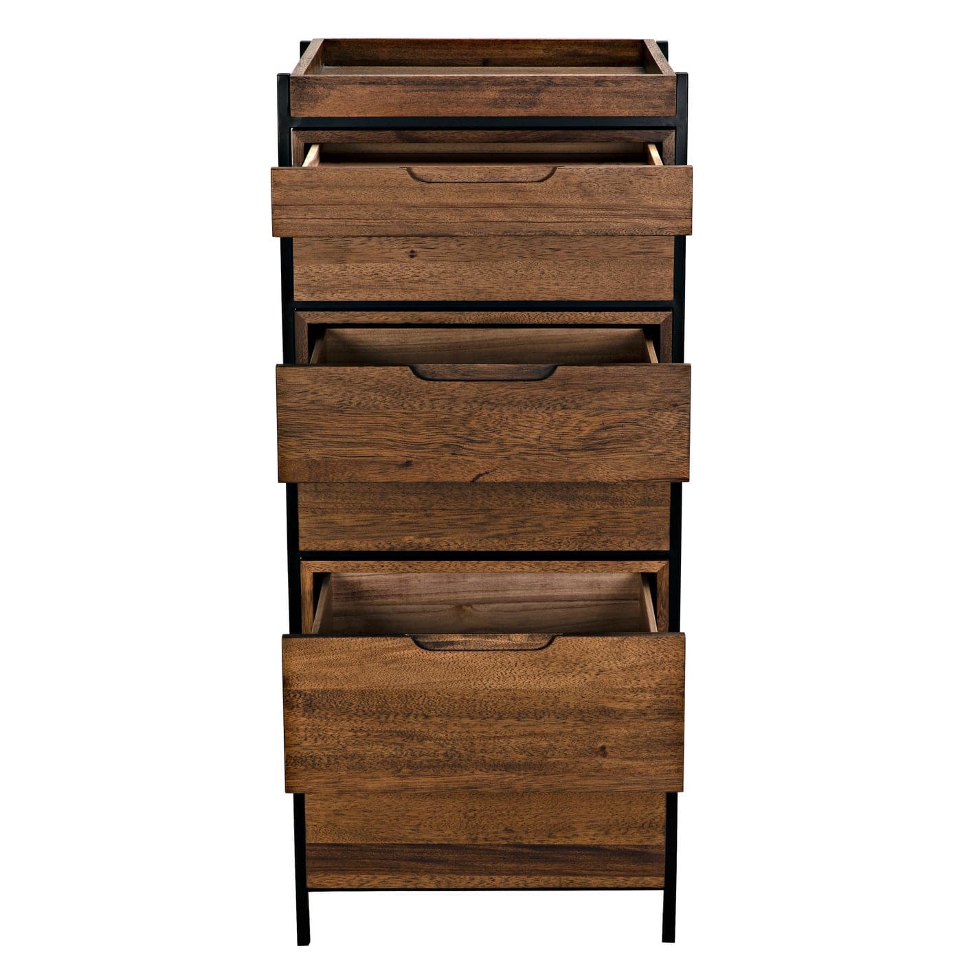 Seoul Tallboy-Noir-NOIR-GCON414DW-Dressers-3-France and Son