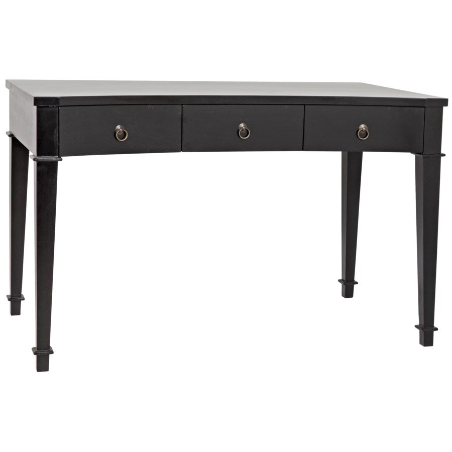 Curba Desk-Noir-STOCKR-NOIR-GDES111HB-DesksHand Rubbed Black-1-France and Son