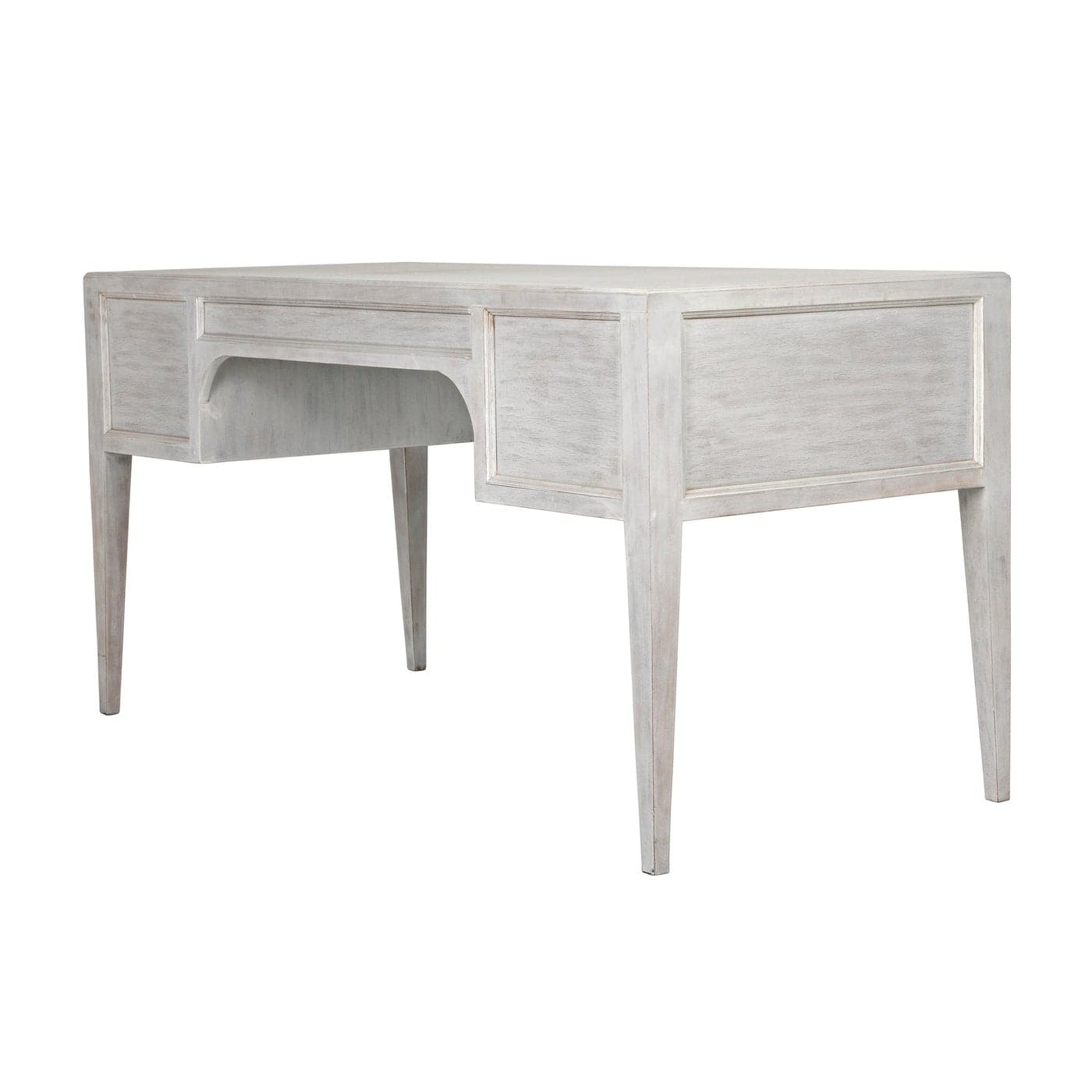 Africa Desk - White Wash-Noir-NOIR-GDES174WH-Desks-5-France and Son