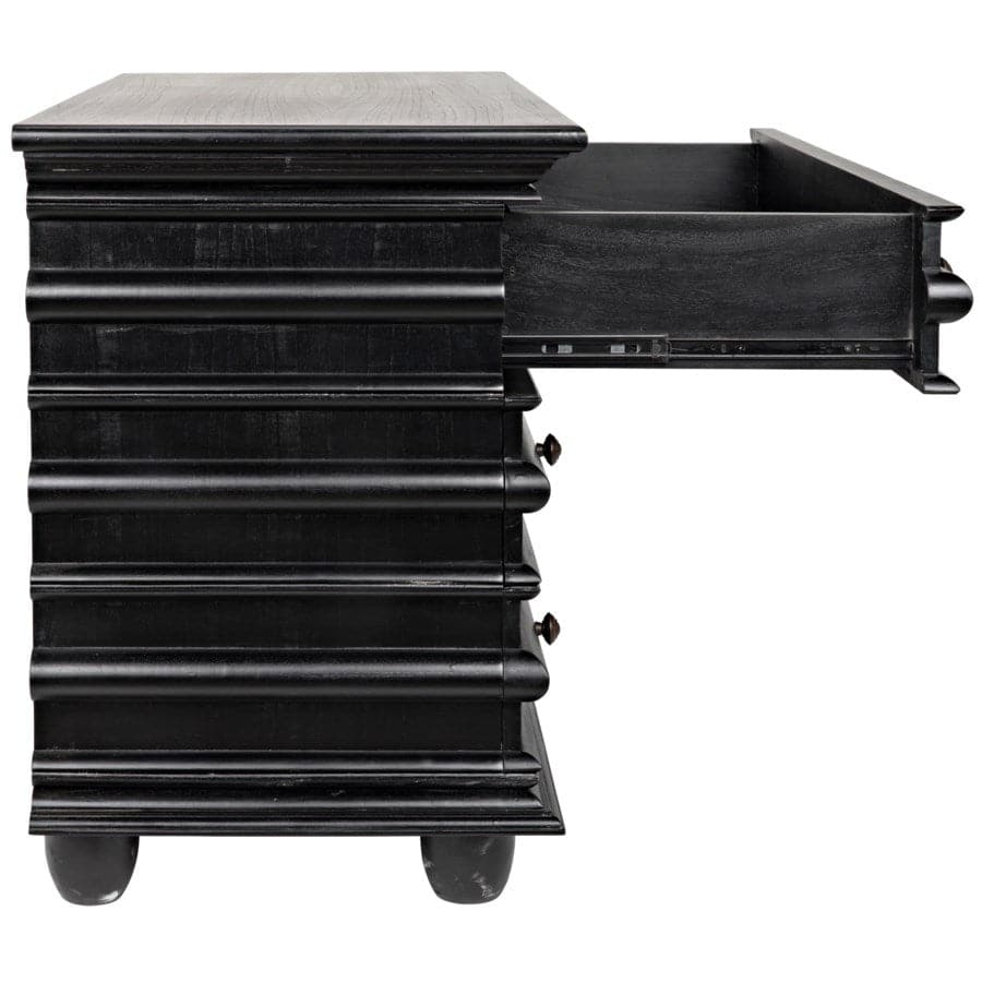 Ascona Small Chest-Noir-NOIR-GDRE137HB-DressersHand Rubbed Black-5-France and Son