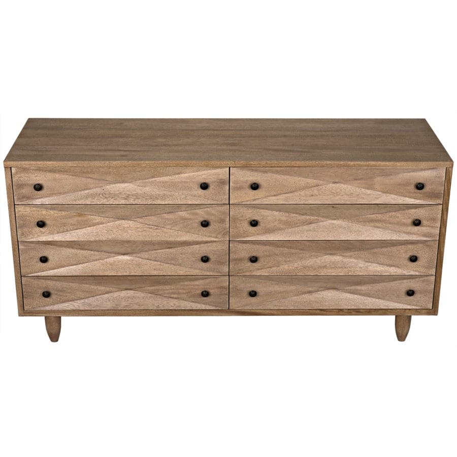 Diamond Double Chest-Noir-NOIR-GDRE180-2DW-DressersDark Walnut-6-France and Son