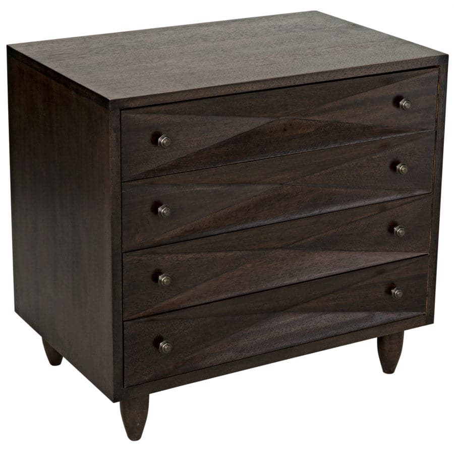 Diamond Chest-Noir-NOIR-GDRE180EB-DressersEbony Walnut-4-France and Son