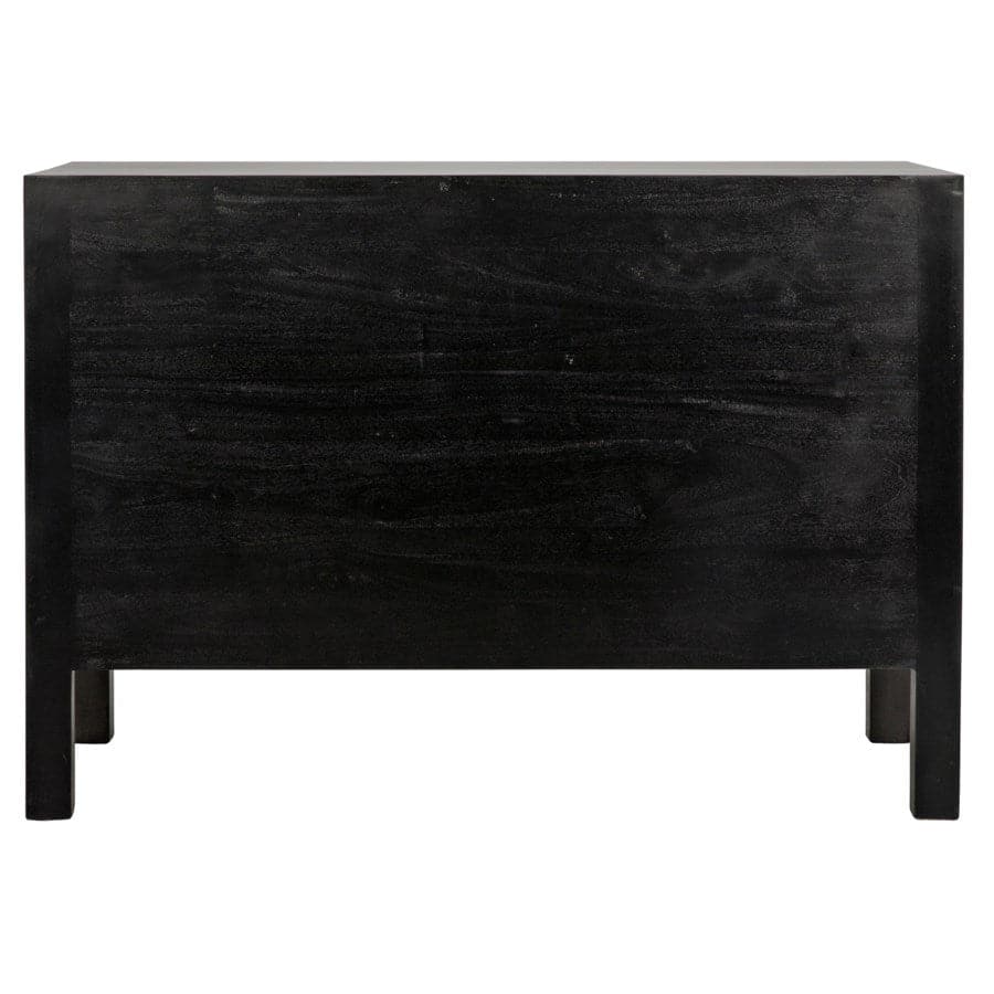 Conrad 6 Drawer Dresser-Noir-NOIR-GDRE221P-Dressers-7-France and Son