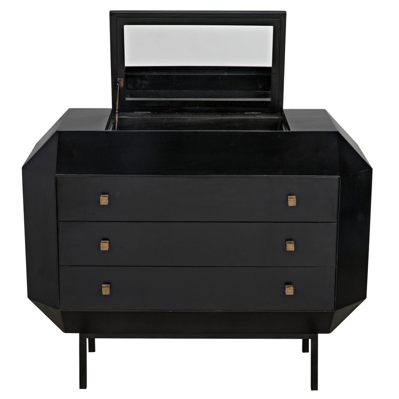 Rhiana Dresser - Hand Rubbed Black-Noir-NOIR-GDRE224HB-Dressers-2-France and Son