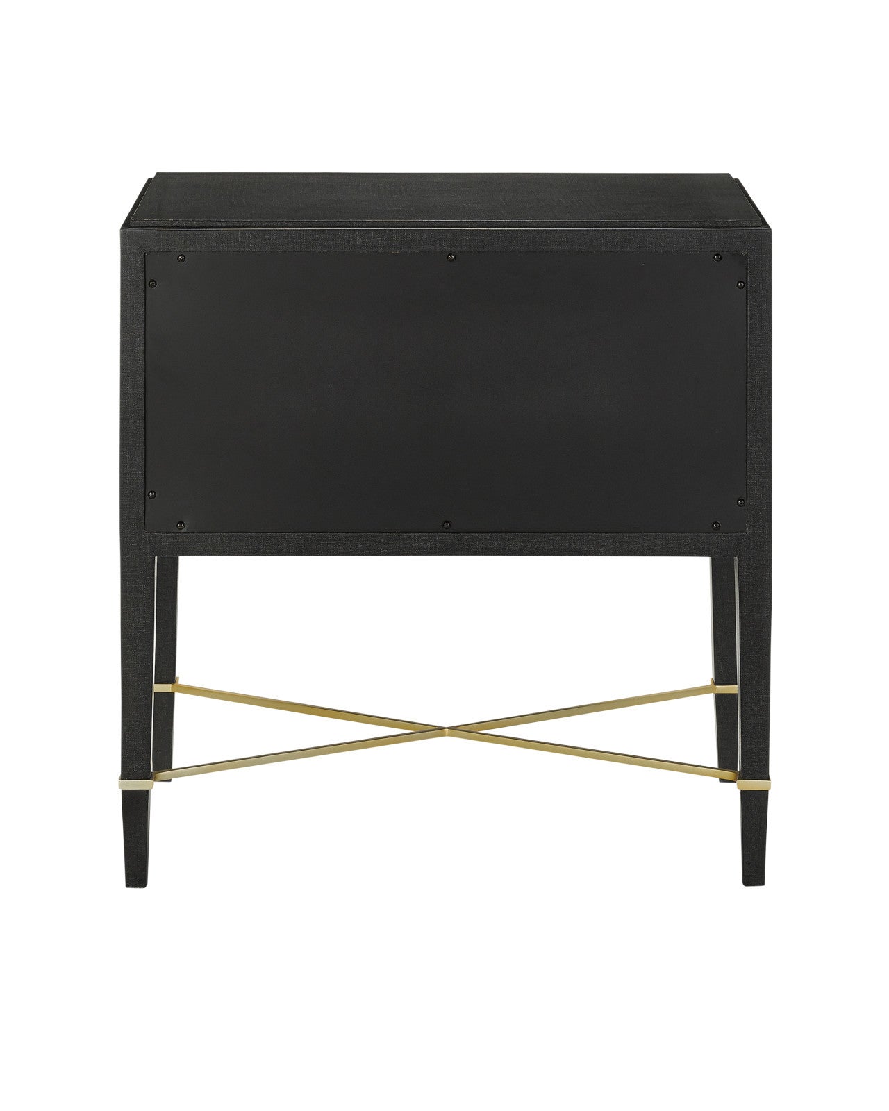 Verona Black Nightstand