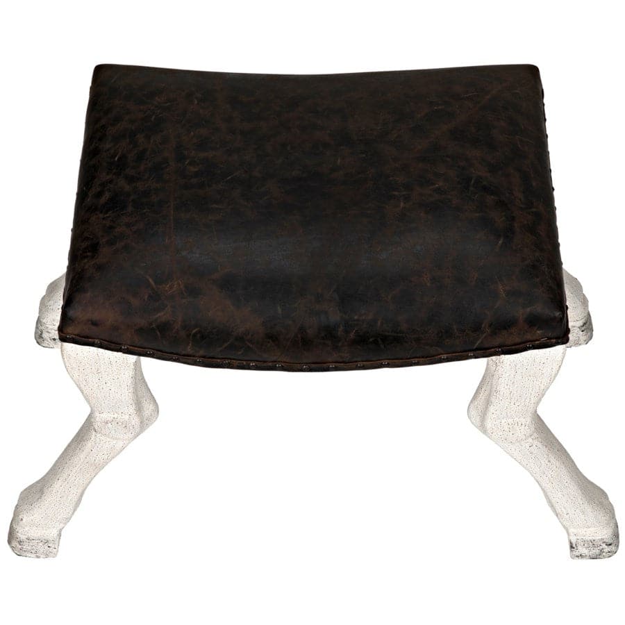 Claw Leg Saddle Stool-Noir-NOIR-GSTOOL113WW-Stools & Ottomans-3-France and Son