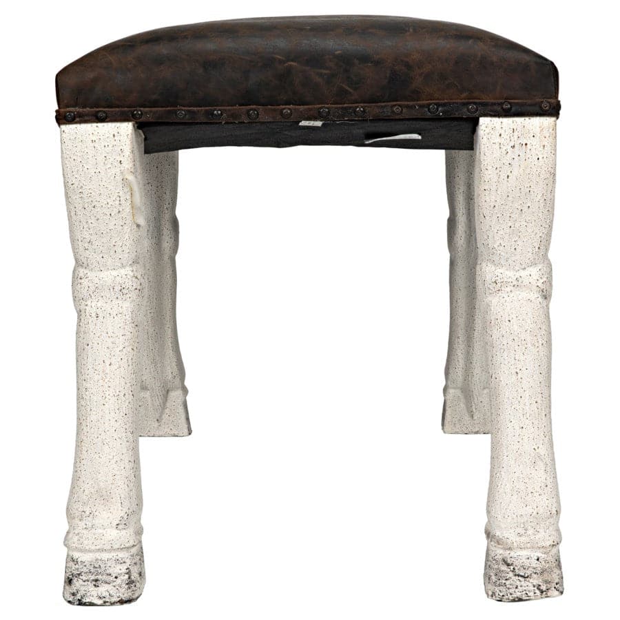 Claw Leg Saddle Stool-Noir-NOIR-GSTOOL113WW-Stools & Ottomans-5-France and Son