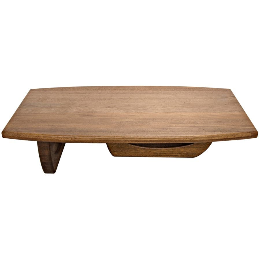 Douglas Coffee Table-Noir-NOIR-GTAB1019DW-Coffee TablesDark Walnut-4-France and Son